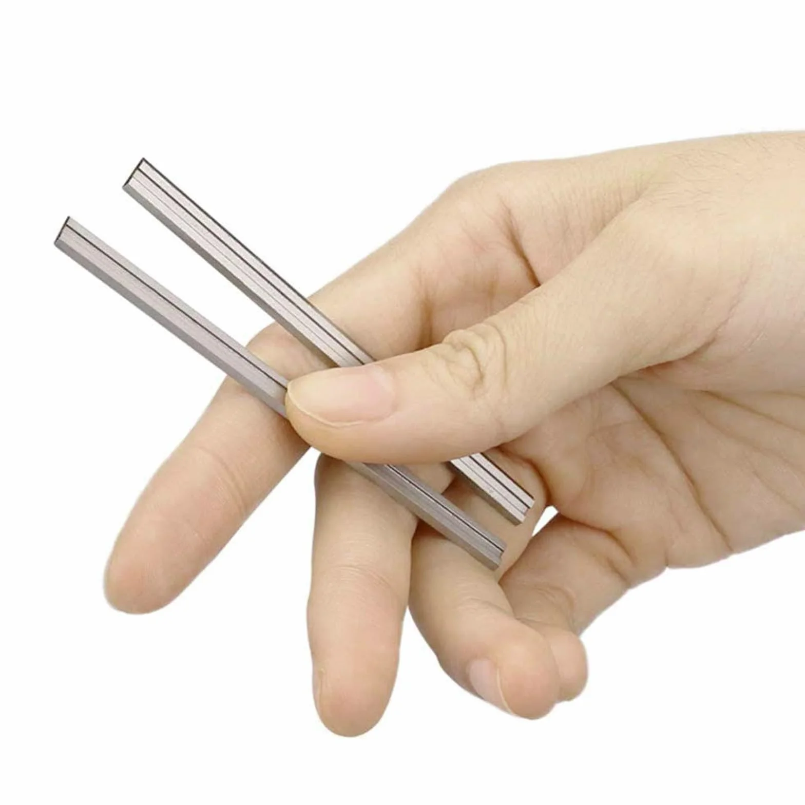 10 sztuk ostrzy strug elektrycznych, 82 x 5,5 x 1,2 mm, noże do strugania HS, zestaw do strugania ręcznego, maszyn do obróbki drewna