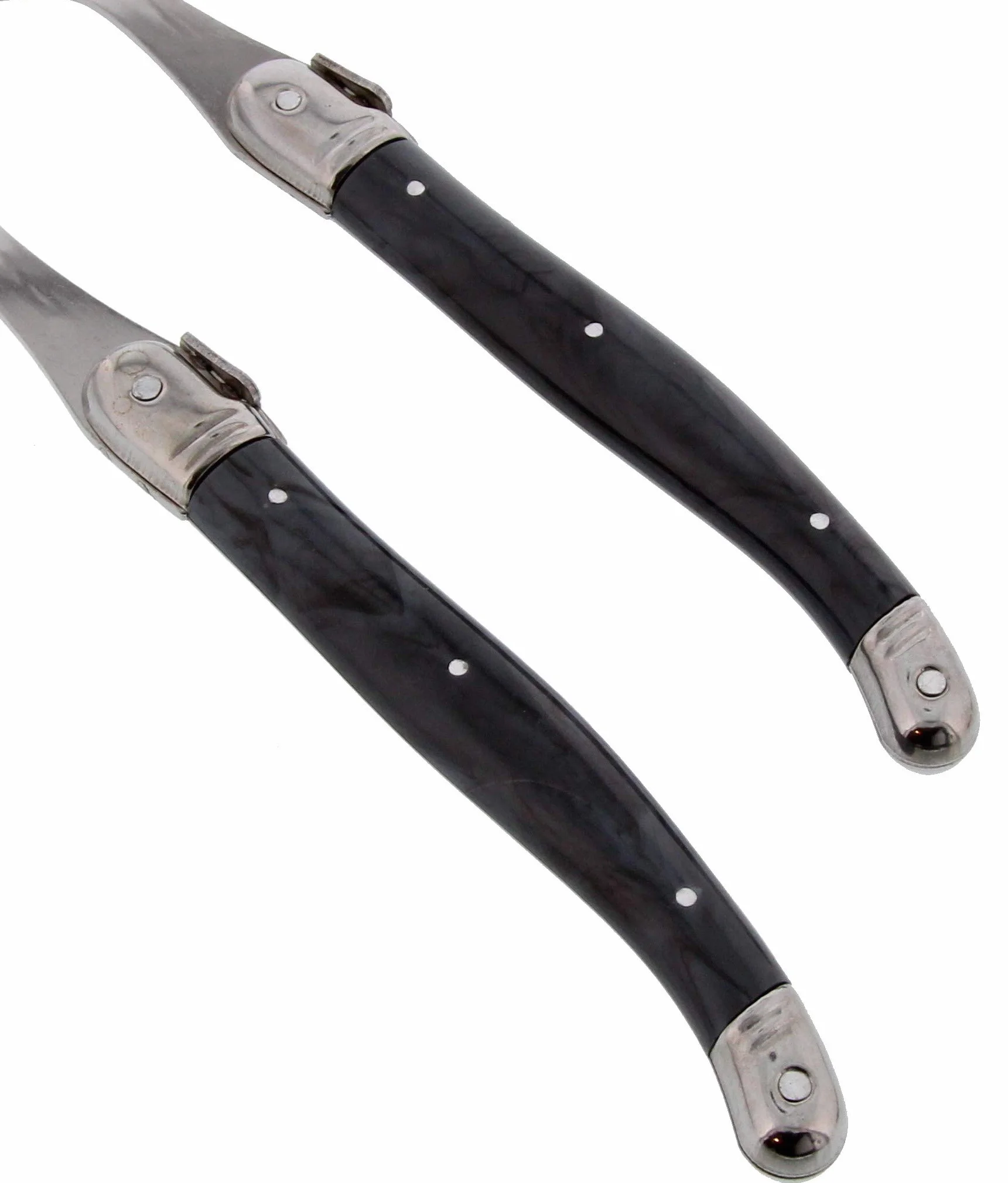Pradel Excellence Laguiole 7210G-6NT zestaw 6 widelców 25,7x16,7x2 cm szary marmur