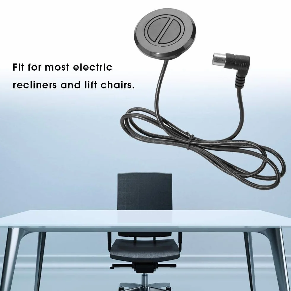 Pilot do sofy, pilot zdalnego sterowania z 2 przyciskami, pasuje do większości kanap elektrycznych i podnoszonych krzeseł, podwójne ładowanie USB 5V 1A, sterowanie ręczne podnoszonym krzesłem