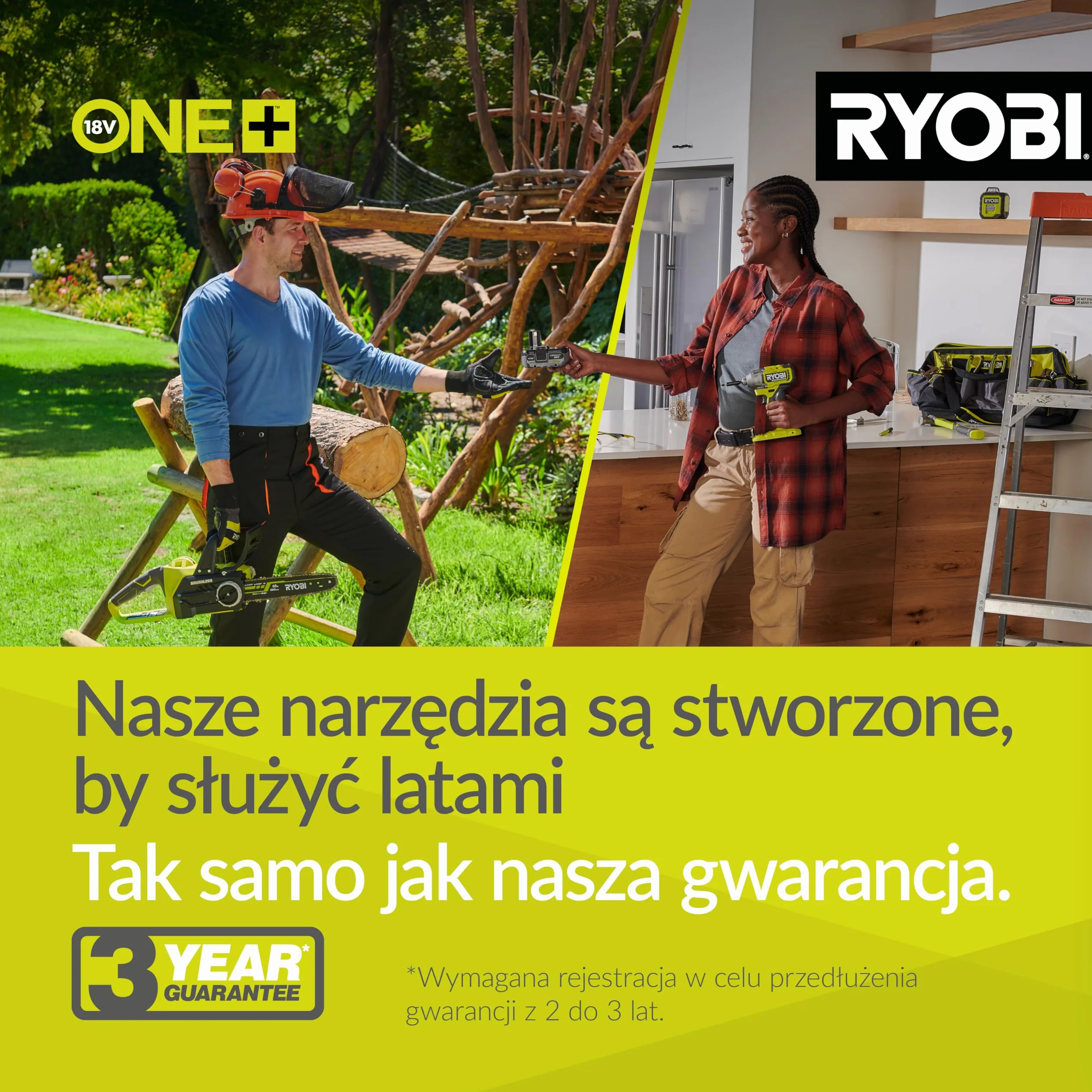 Ryobi Dmuchawa 18 V, OBL1820S, Wersja bez Akumulatora i Ładowarki
