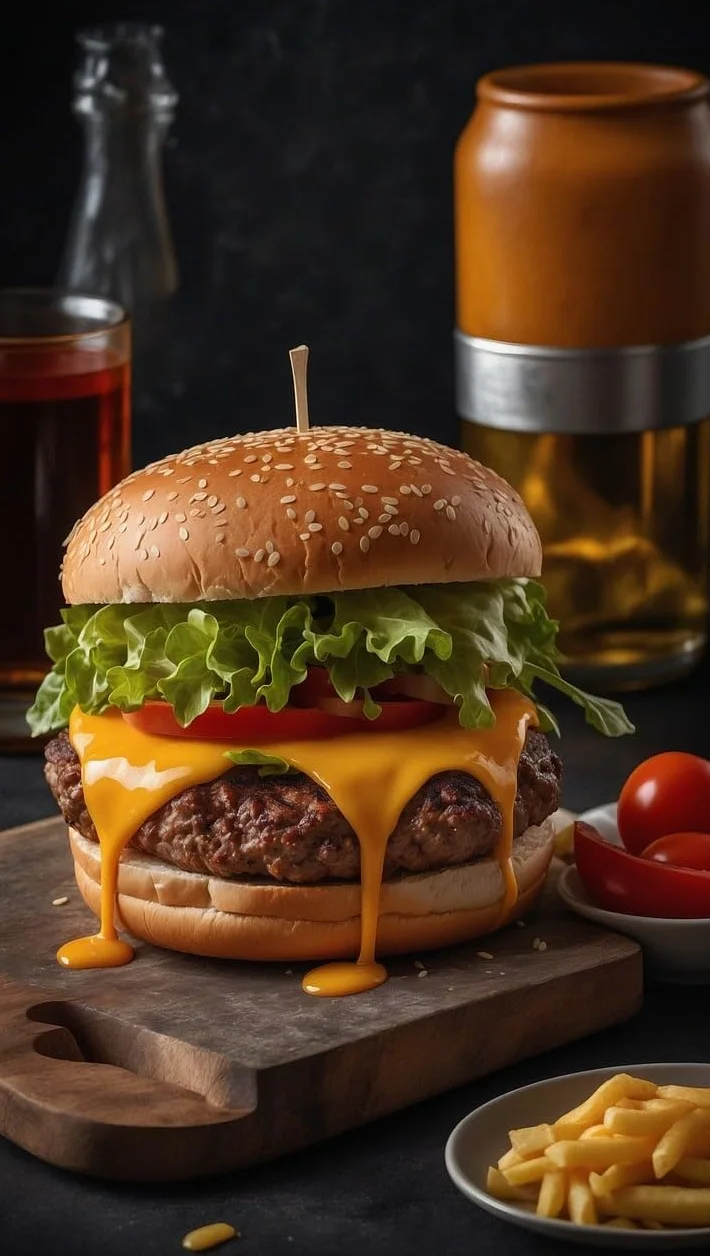 DREIBERG Smash Burger Set z papierem do burgerów i łopatką do grilla w zestawie 20 sztuk