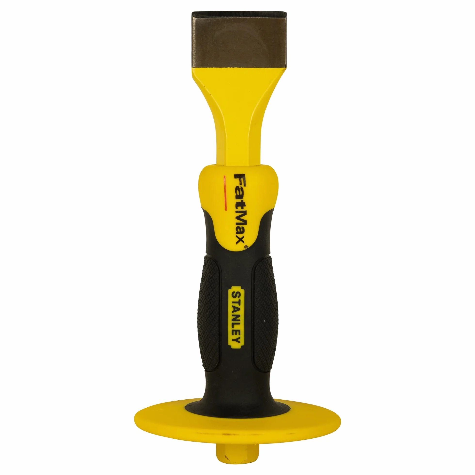 STANLEY Praktyczny Cincel albañil boca ancha FatMax z protector 45 x 215mm dla profesjonalistów i majsterkowiczów do codziennego użytku 215mm