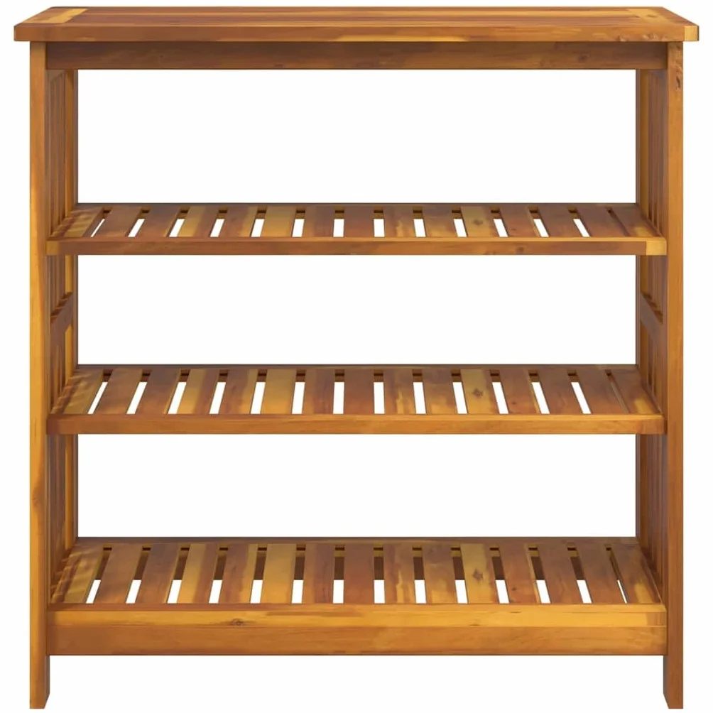 vidaXL Szafka ogrodowa Naturalny 90 x 40 x 90cm Lite Drewno Akacji, Ogród i taras, prostokątny, solidny kredens z akacji, nowoczesny, na narzędzia, meble odporne na warunki