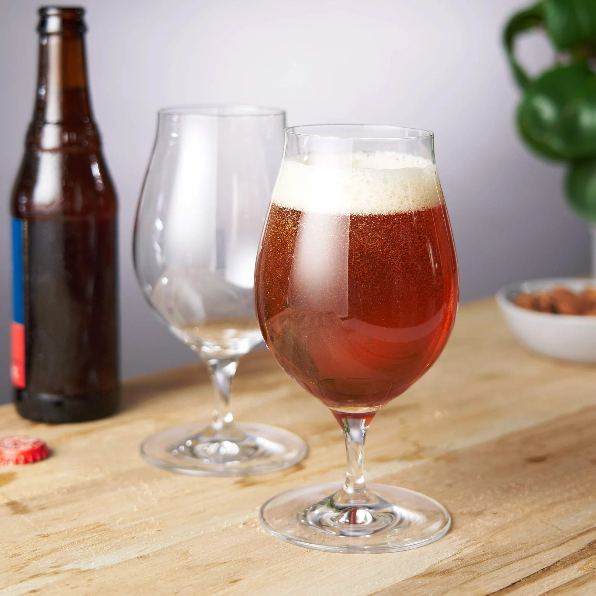 Spiegelau 4992660 Szklanki do piwa rzemieślniczego, do piwa beczkowego, zestaw 2 szt., kryształowe, 500 ml, 4992660