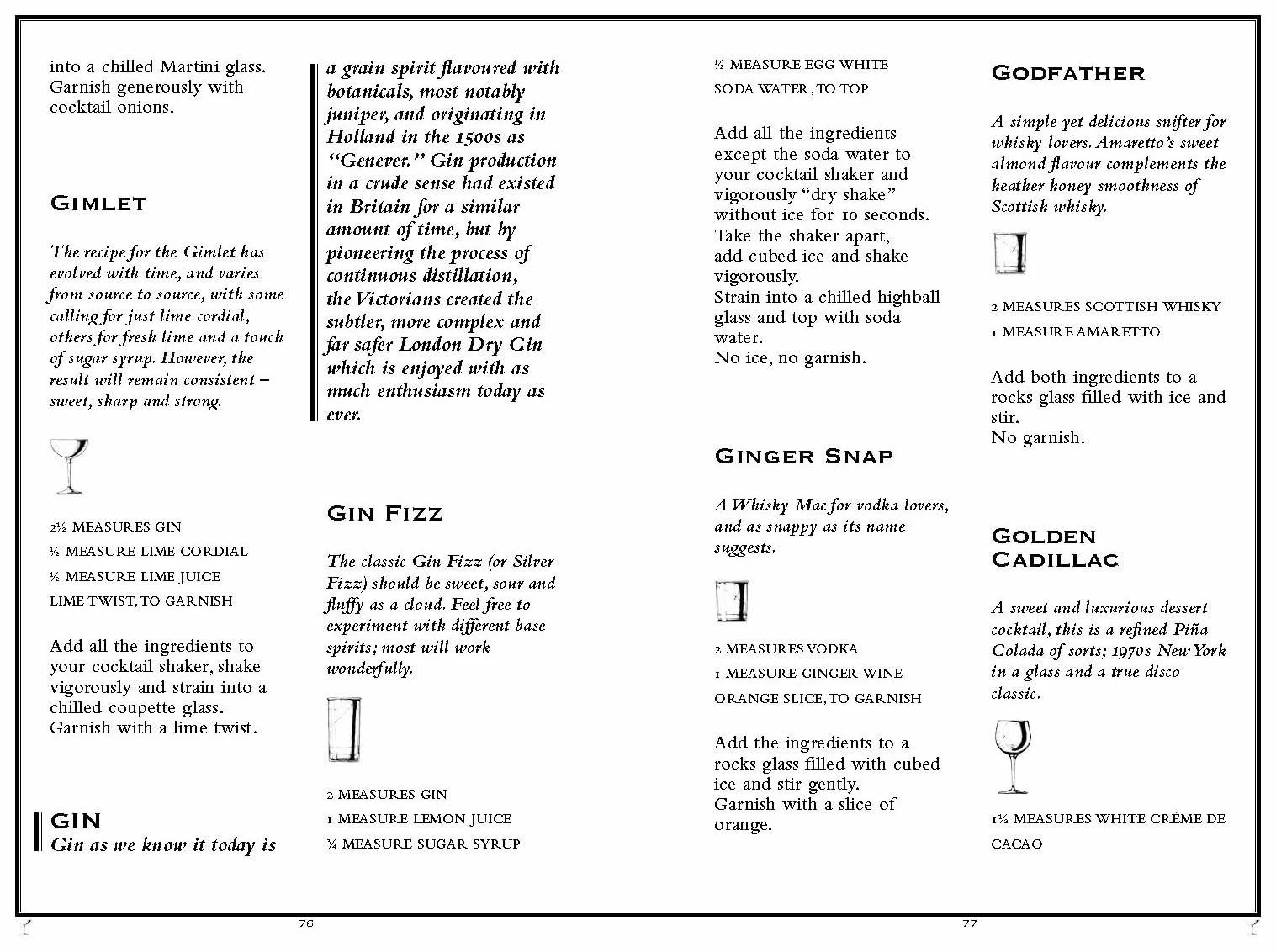The Cocktail Bible: An A-Z of Two Hundred Classic and Contemporary Cocktail Recipes with Anecdotes for the Curious and Techniques for the Adventurous