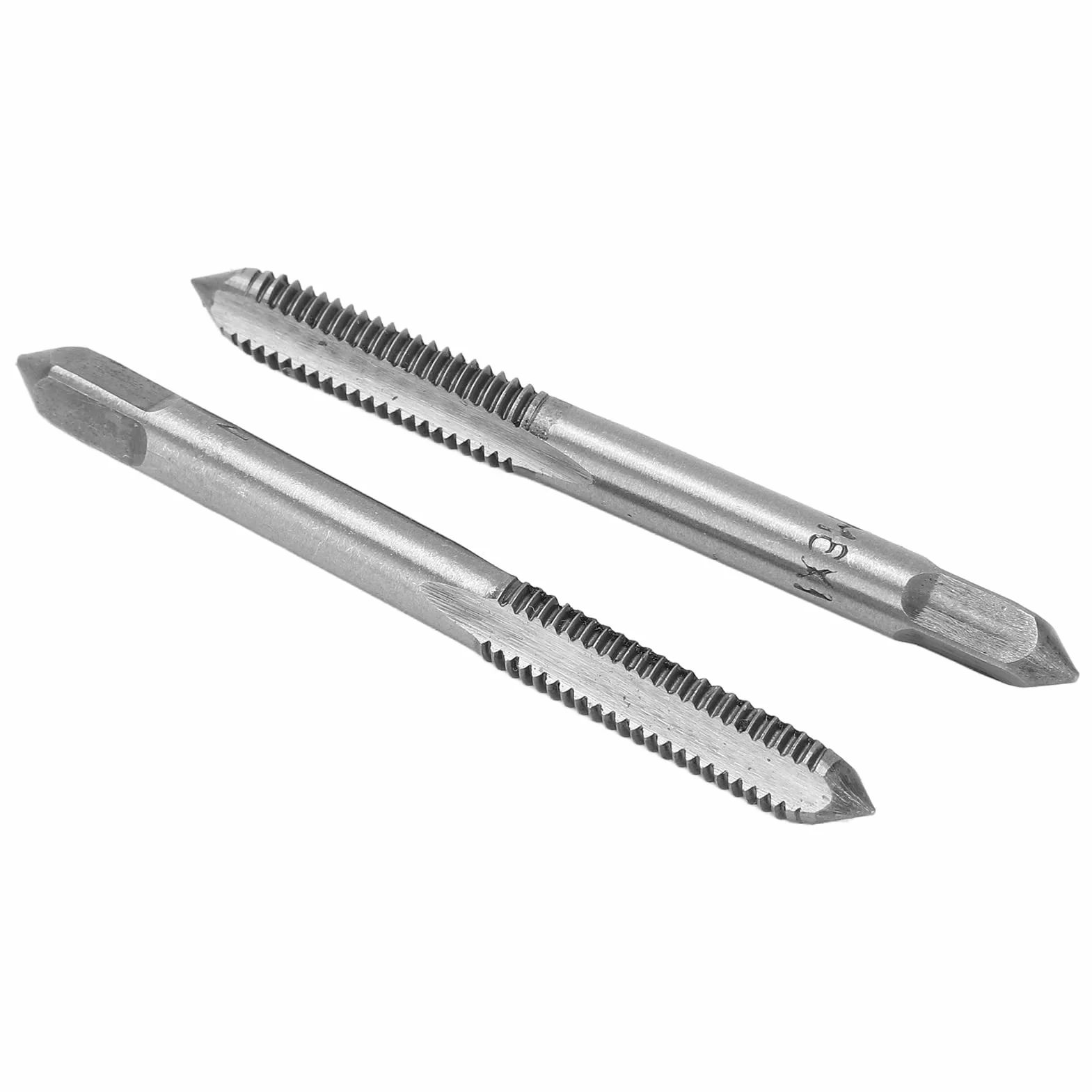 Metryczne gwintowniki maszynowe, stal szybkotnąca 2 szt./zestaw gwintownik do zegarów zegarki drewno miękki metal(M6*1)