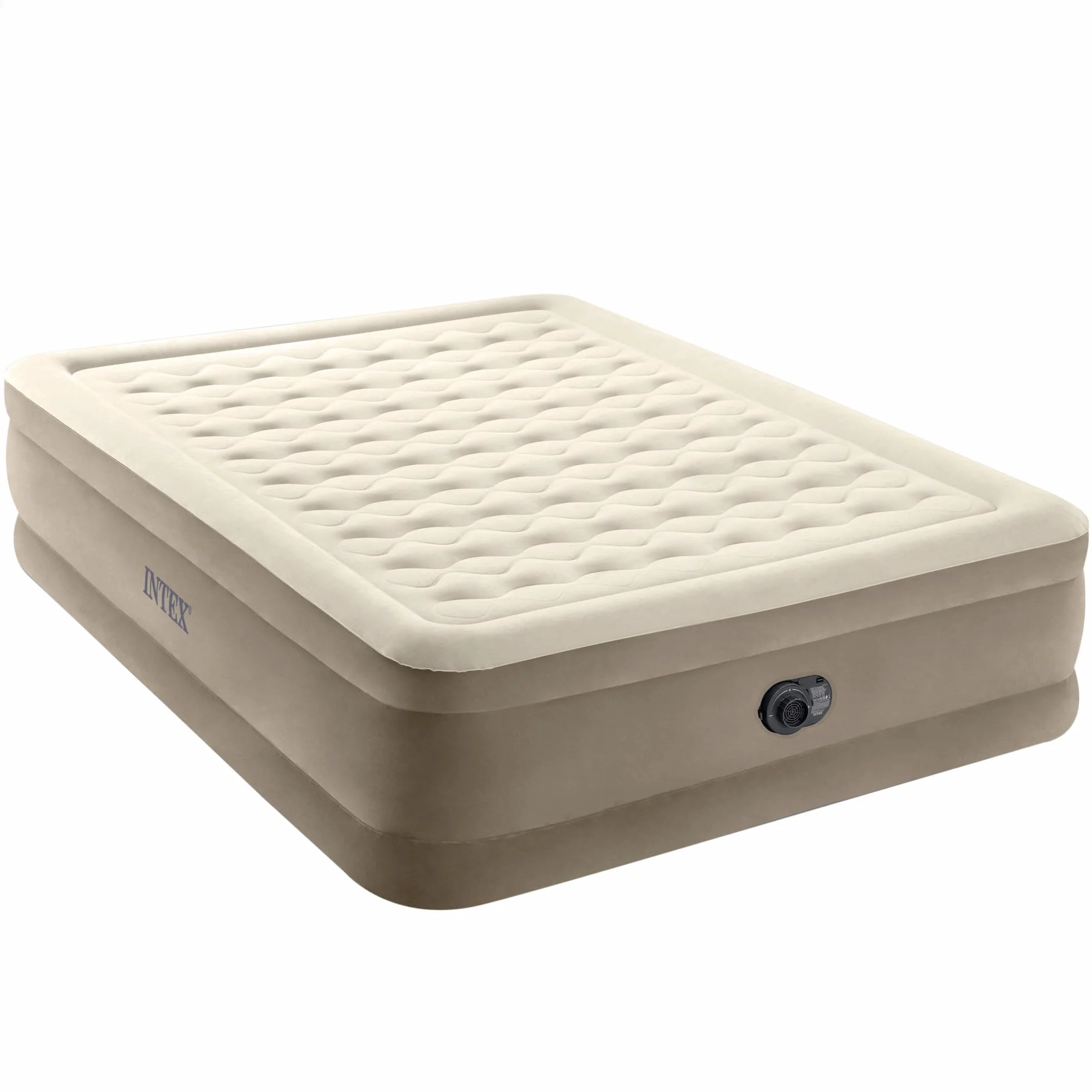 Dwuosobowy Materac Dmuchany 152x203x46 cm łóżko pompka 220V INTEX 64428ND