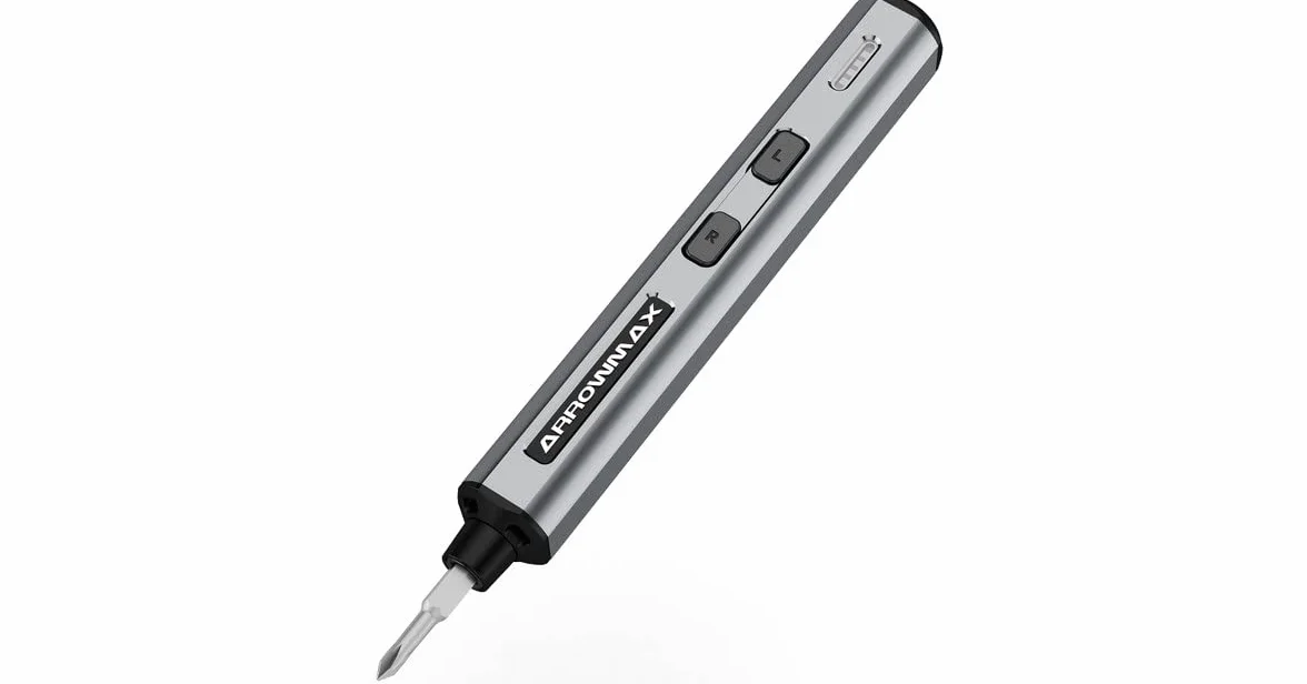 SES Mini Electric Screwdriver With Alu Case (28 in 1) Space Gray
