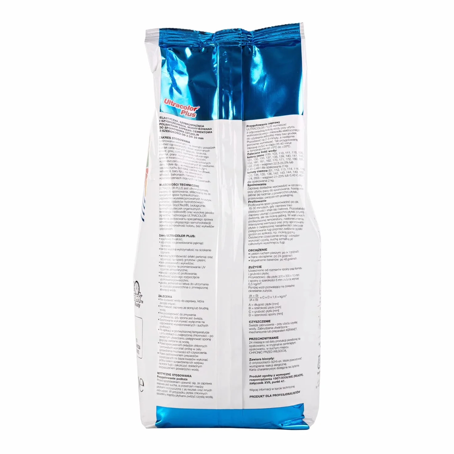 Fuga cementowa MAPEI ULTRACOLOR PLUS 2kg 120 czarny