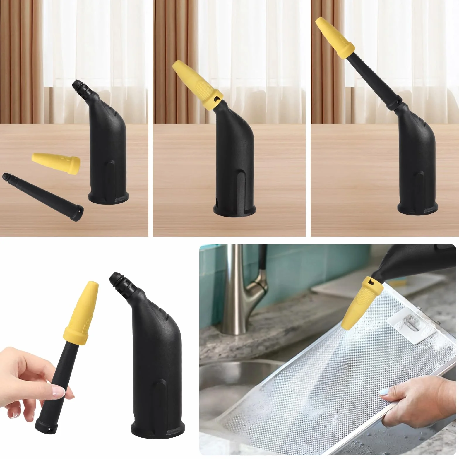 Zestaw 10 akcesoriów do czyszczenia parami, akcesoria Karcher do czyszczenia parą do odkurzaczy Karcher SC1 SC2 SC3 SC4 SC5 SC7 CTK10