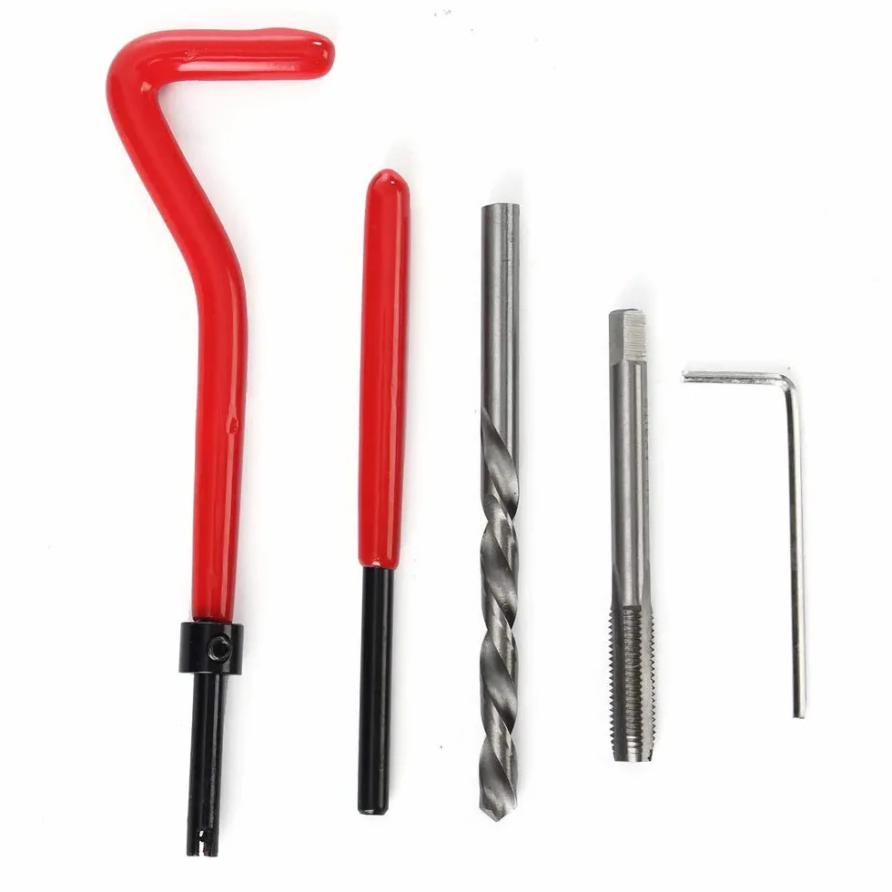 Zestaw naprawczy do gwintów ze stali nierdzewnej, zestaw do naprawy gwintów (M6 x 1,0 mm)
