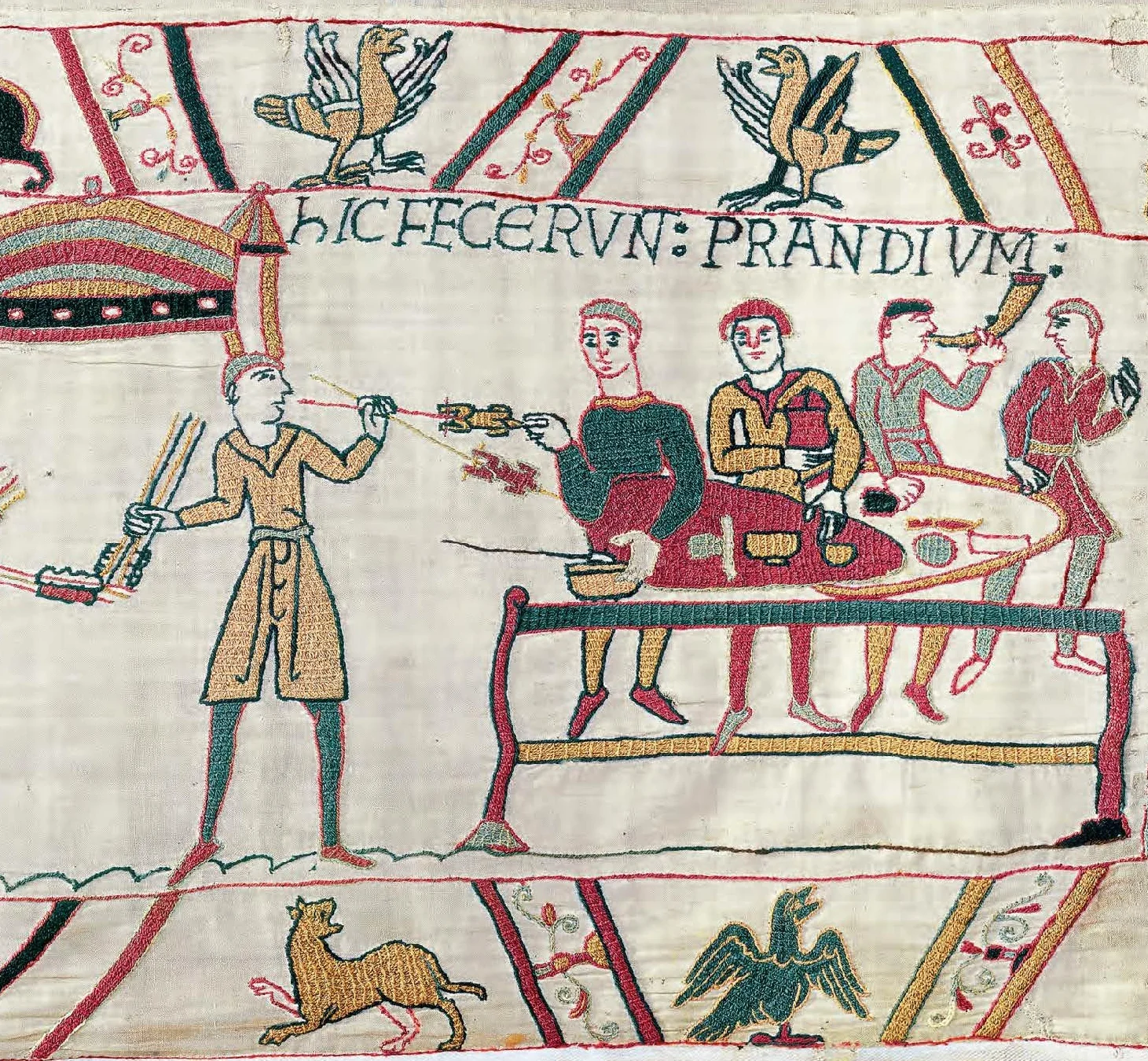 The Bayeux tapestry