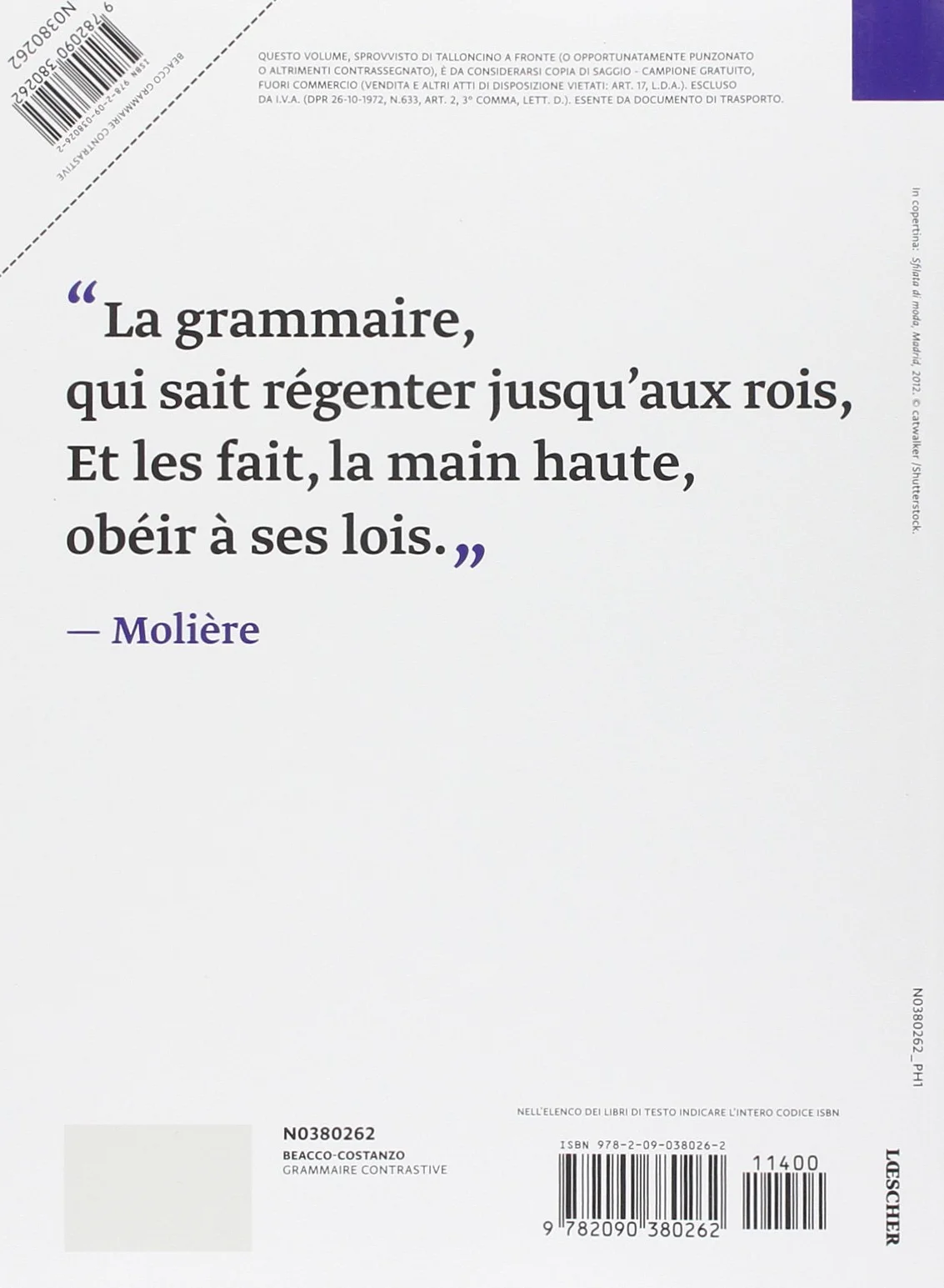 GRAMMAIRE CONTRASTIVE NIV. A1