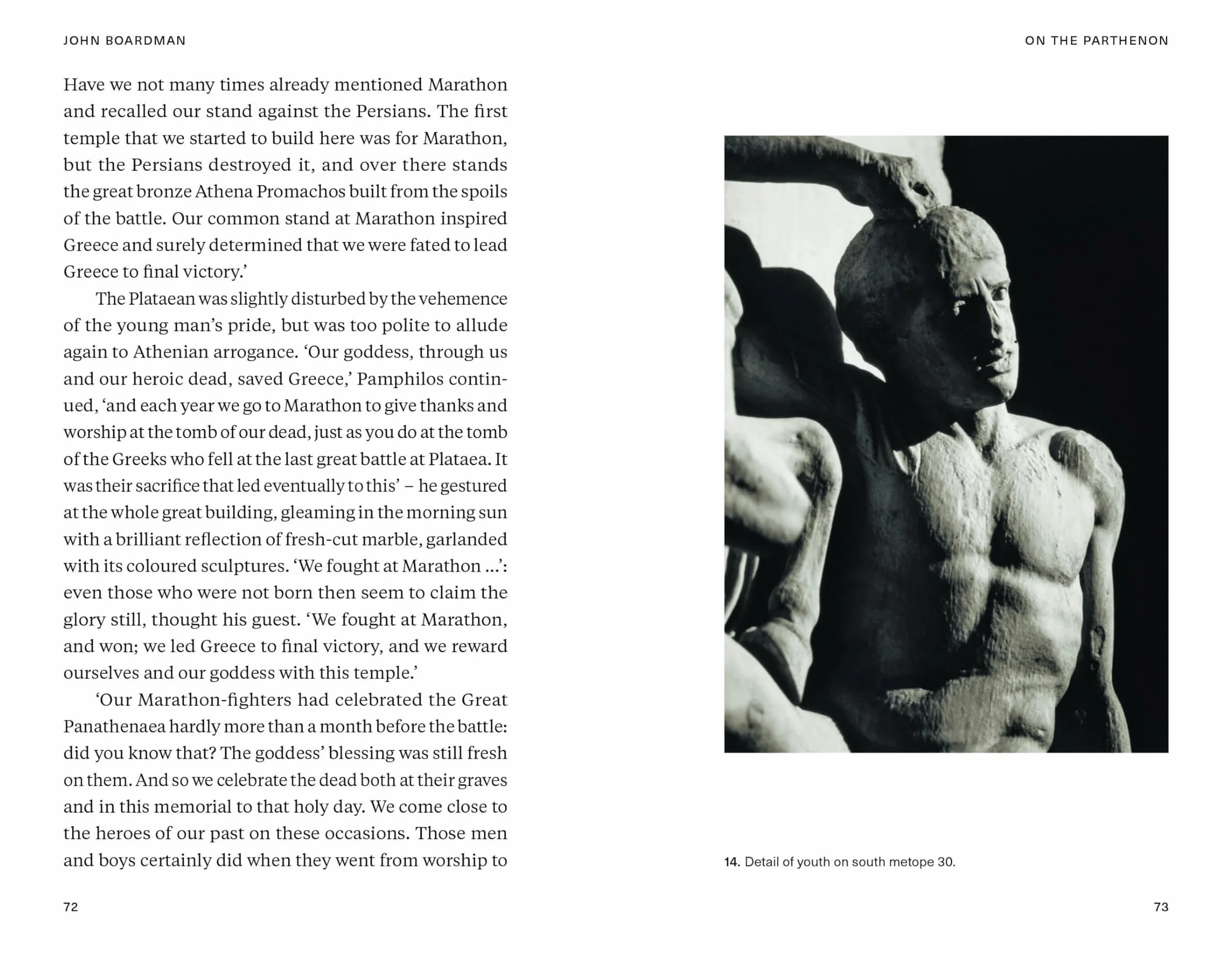 John Boardman on the Parthenon /anglais: 2