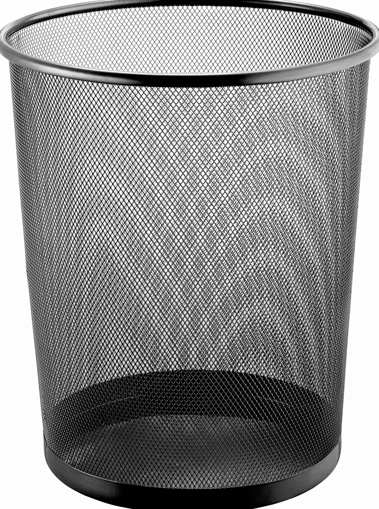 Helit H2518595 siatka na odpady, 15 l, metal, czarny