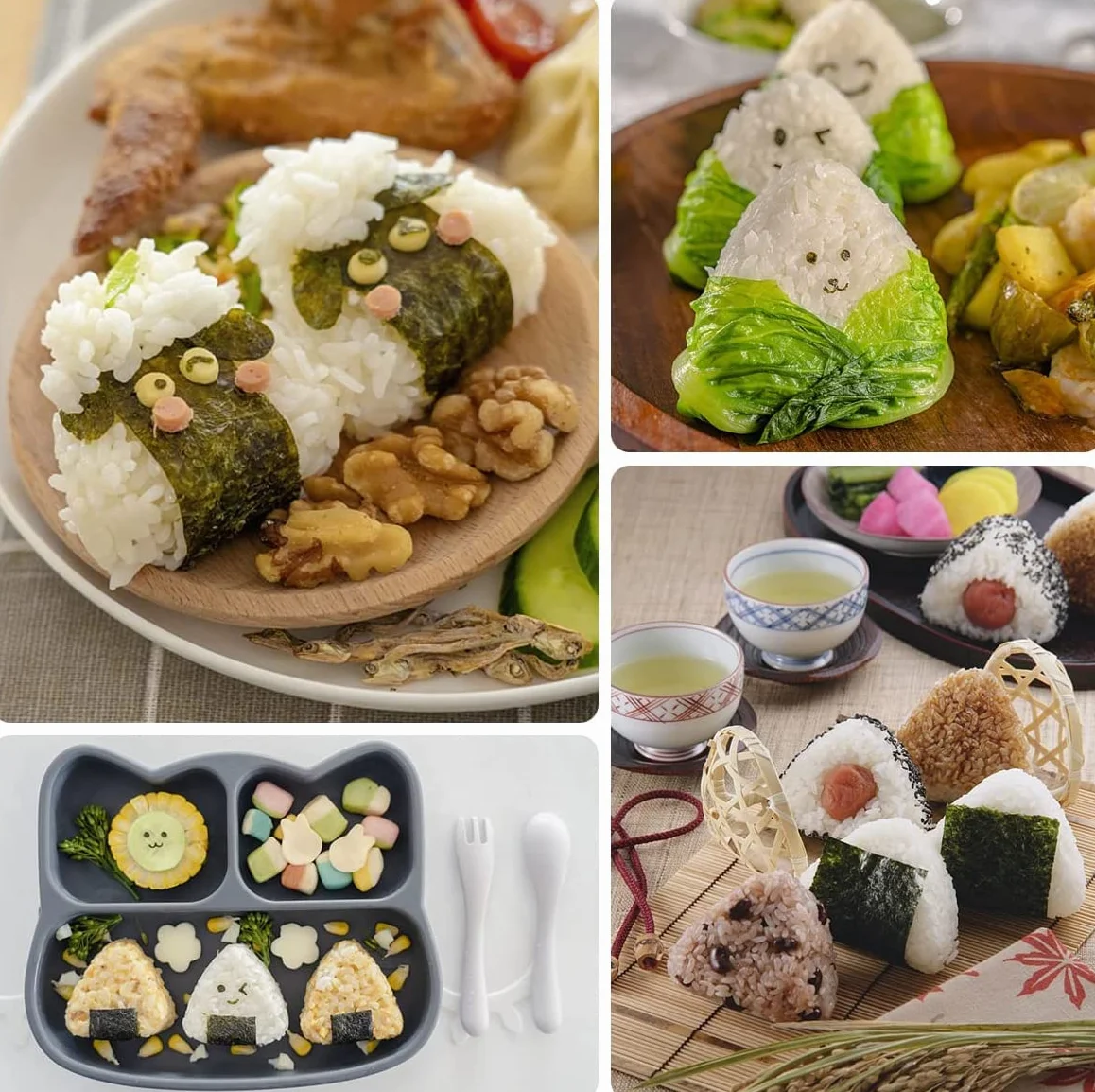 Forma do robienia kulek ryżowych ze stali nierdzewnej, Onigiri, klasyczna trójkątna forma do sushi