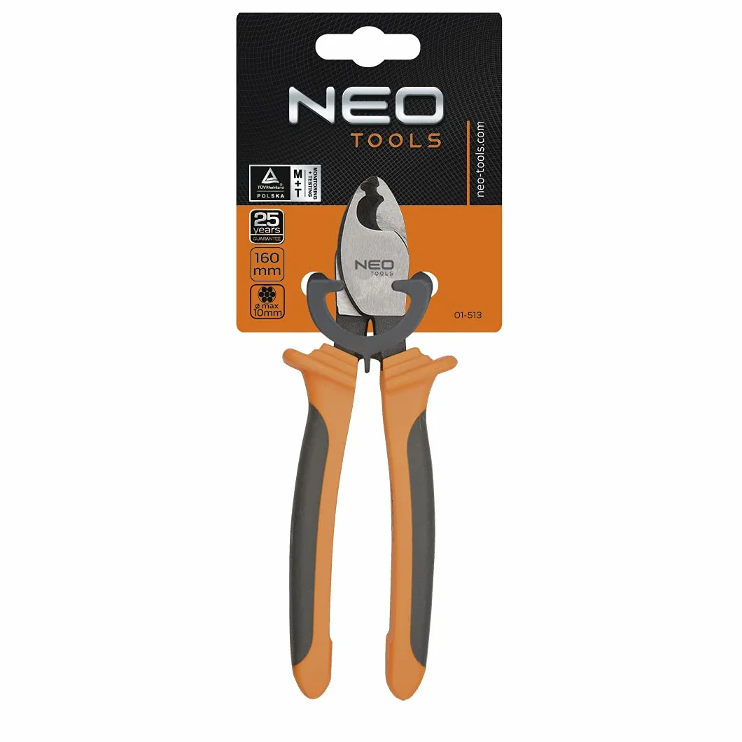 Obcinak do kabli miedzianych i aluminiowych 160 mm NEO TOOLS 01-513