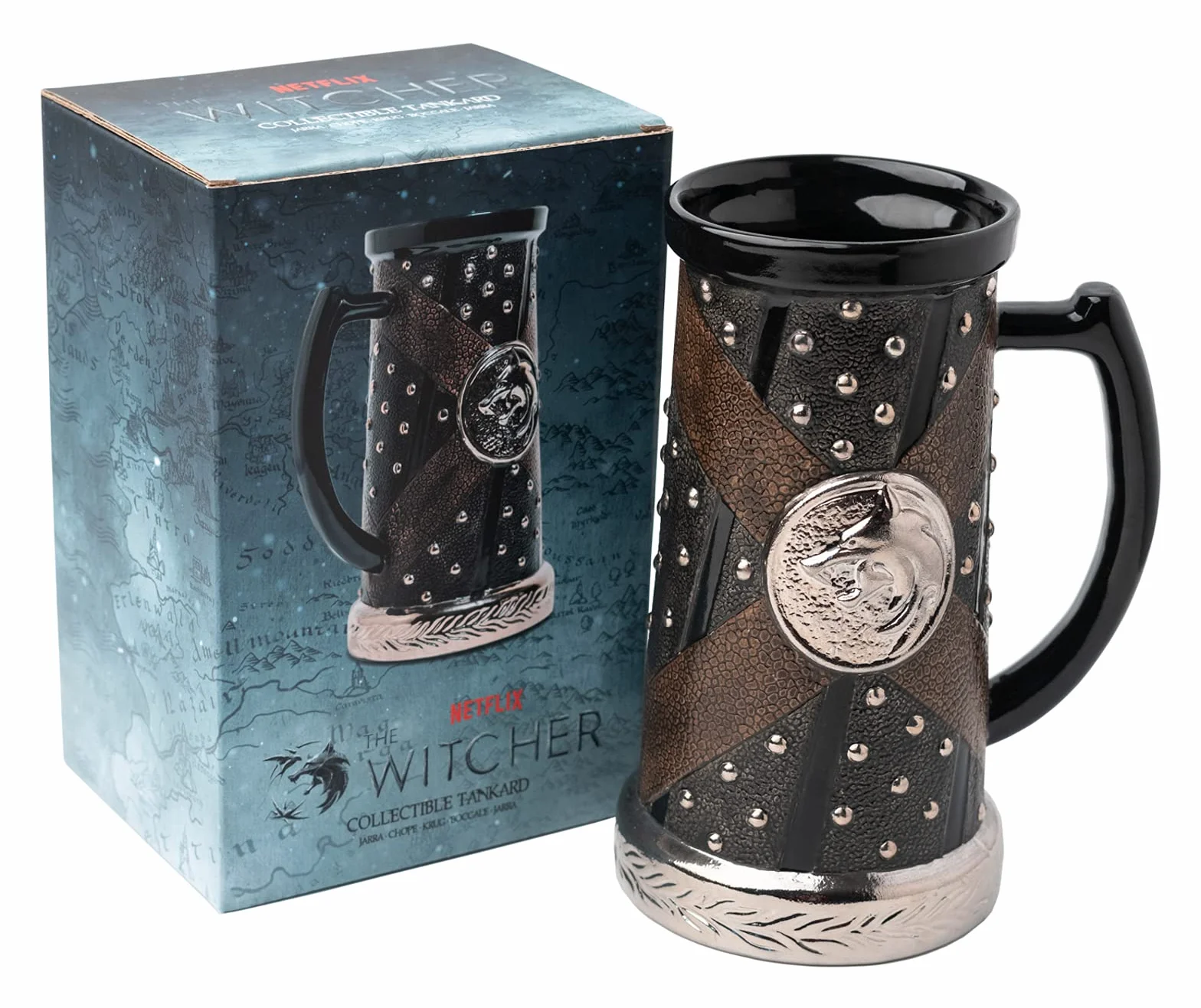 Erik The Witcher Kufel do Piwa Ceramika 750 ml