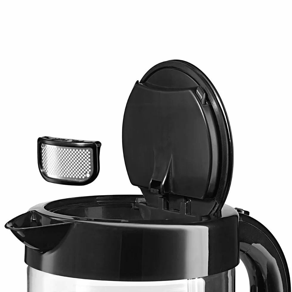 Bosch TWK70B03 Wasserkocher 2.200W 1.7 Liter Glas Schwarz