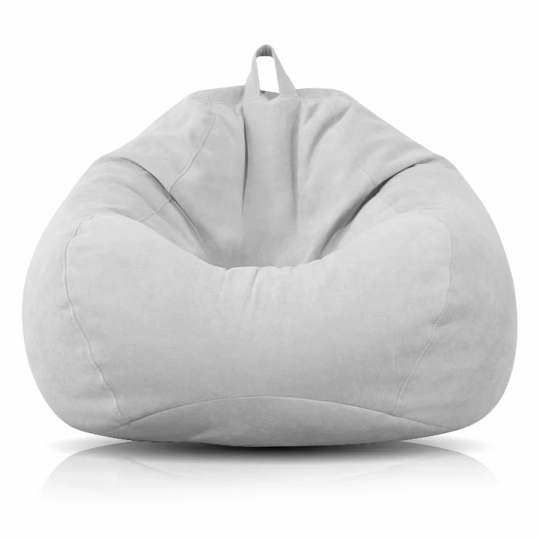 Worek do siedzenia dla dzieci i dorosłych, 100 x 120 cm worek do siedzenia dla dorosłych, duży worek gamingowy XL Bean Bag Chair, tylko pokrowiec bez wypełnienia, krzesło worek do siedzenia do wnętrz