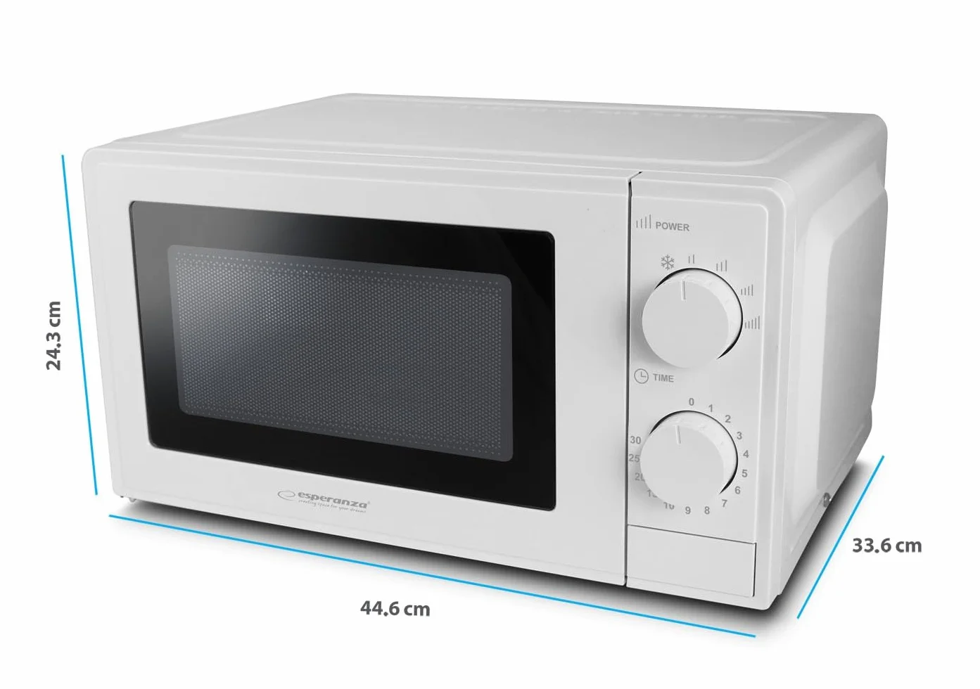 Esperanza EKO011W Kuchenka mikrofalowa 1100W Biały