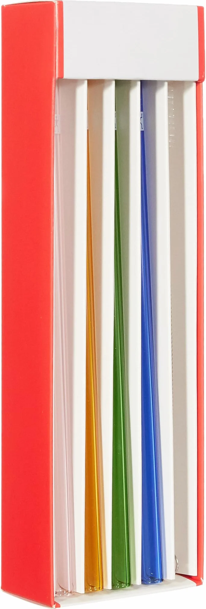 ZWILLING Sorrento szklane słomki 4 sztuki 23 cm szkło borokrzemowe