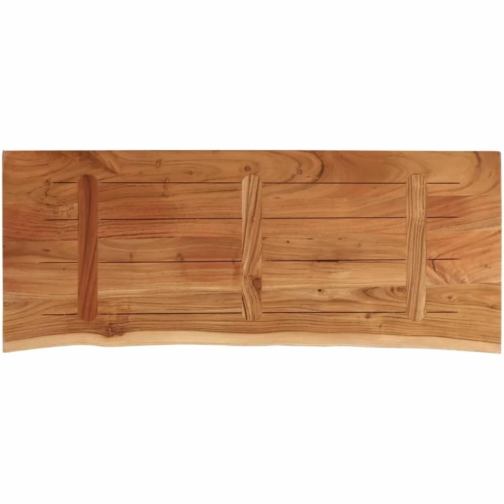 vidaXL Blat do stołu, 110x40x2,5cm, drewno akacjowe, naturalna krawędź