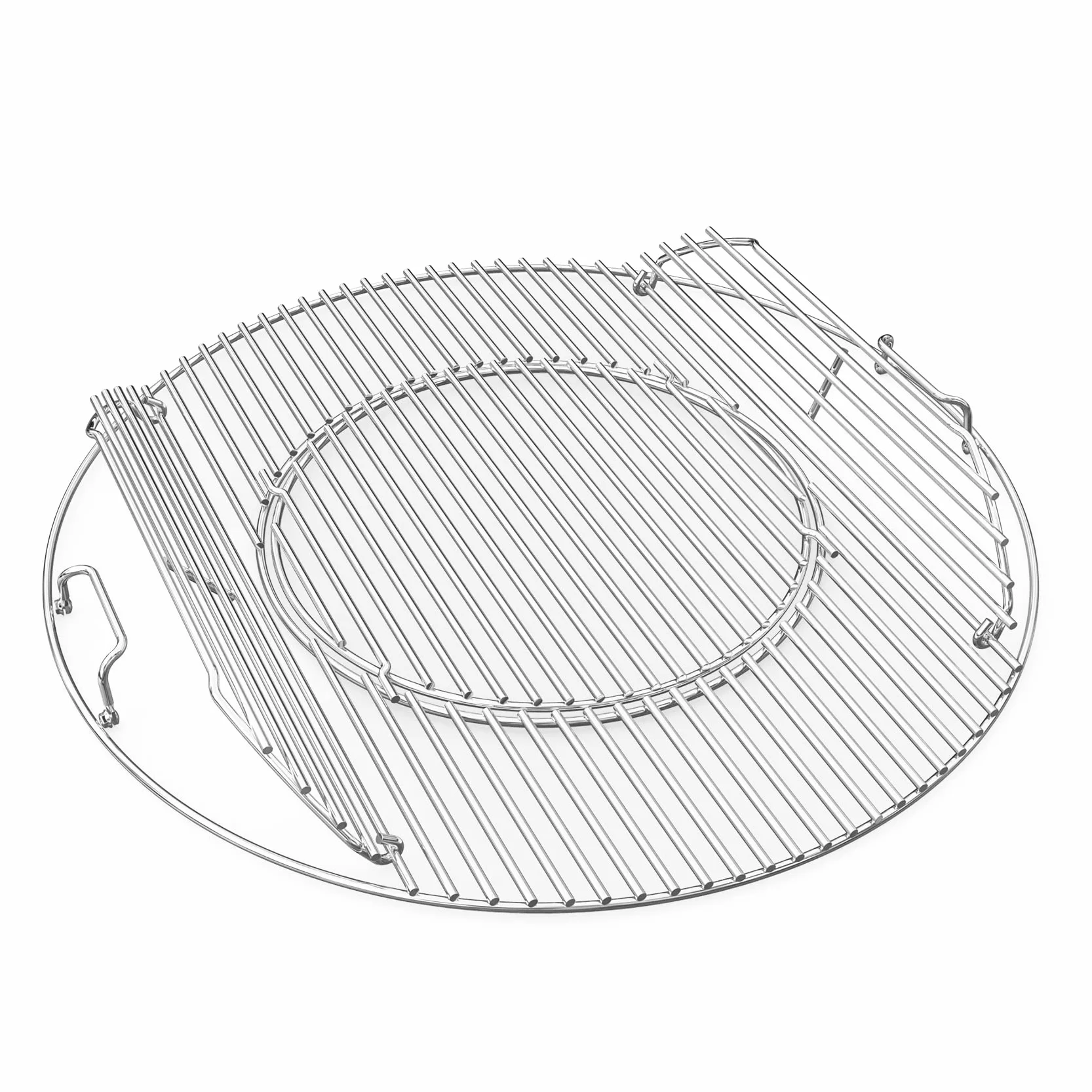 Onlyfire ruszt do grillowania ze stali nierdzewnej, Ø 54,6 cm, dwustronny otwór