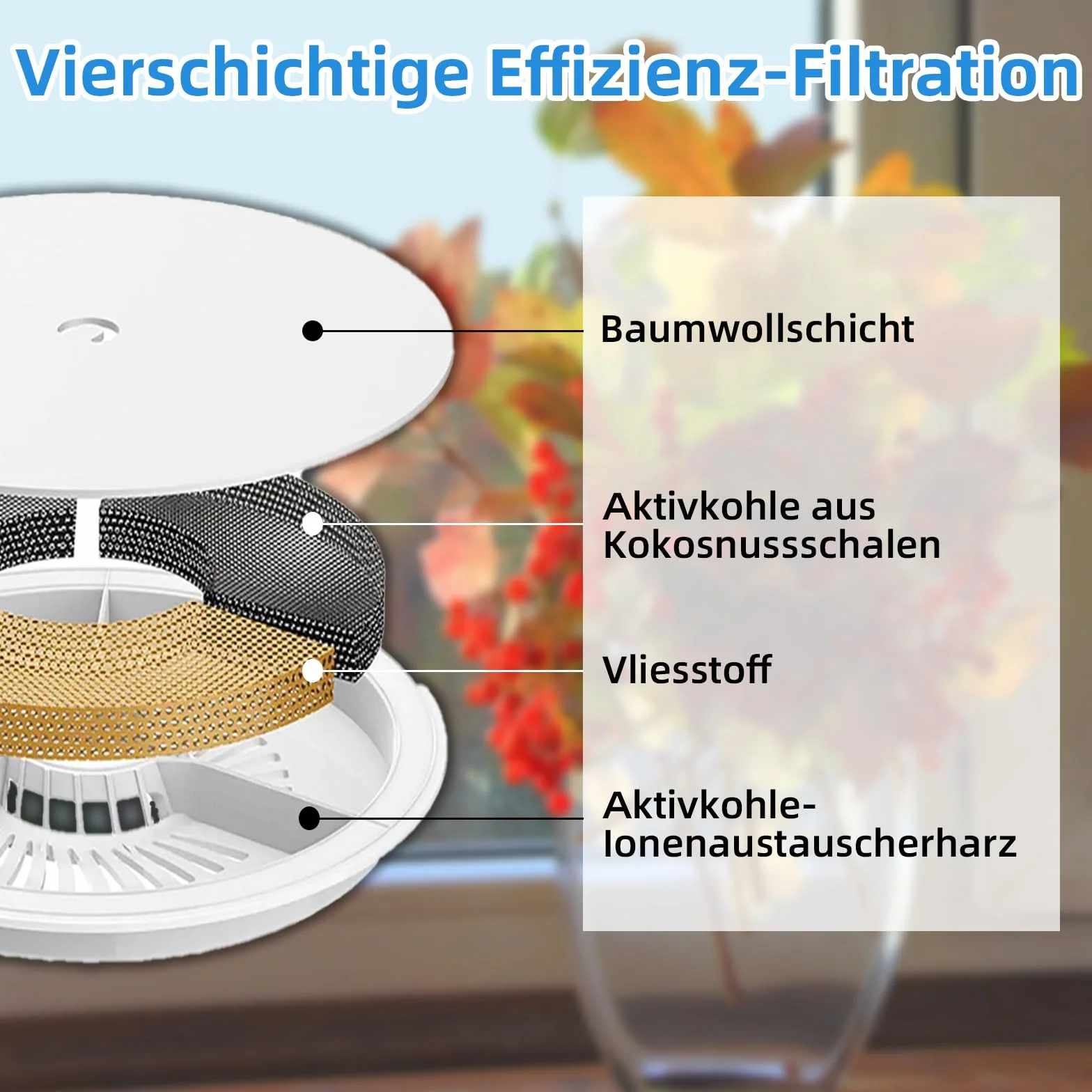 Pe-tkit Eversweet zestaw filtrów 4-stopniowy system czyszczenia 10 sztuk