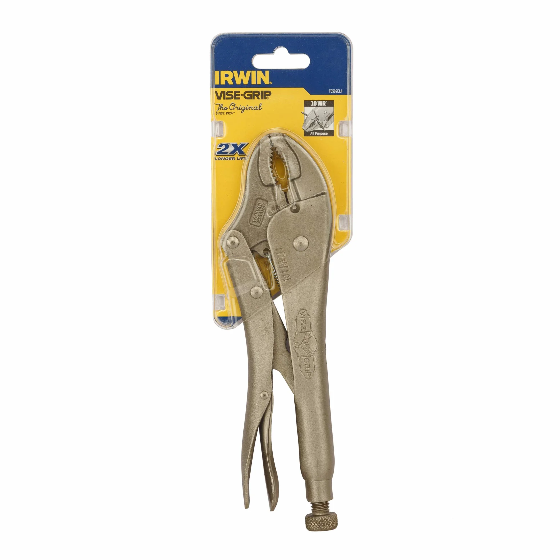Visegrip Irwin 10Wrc Szczypce Blokujące Szczęki z 250 mm 25-Calowym Przecinakiem Drutowym