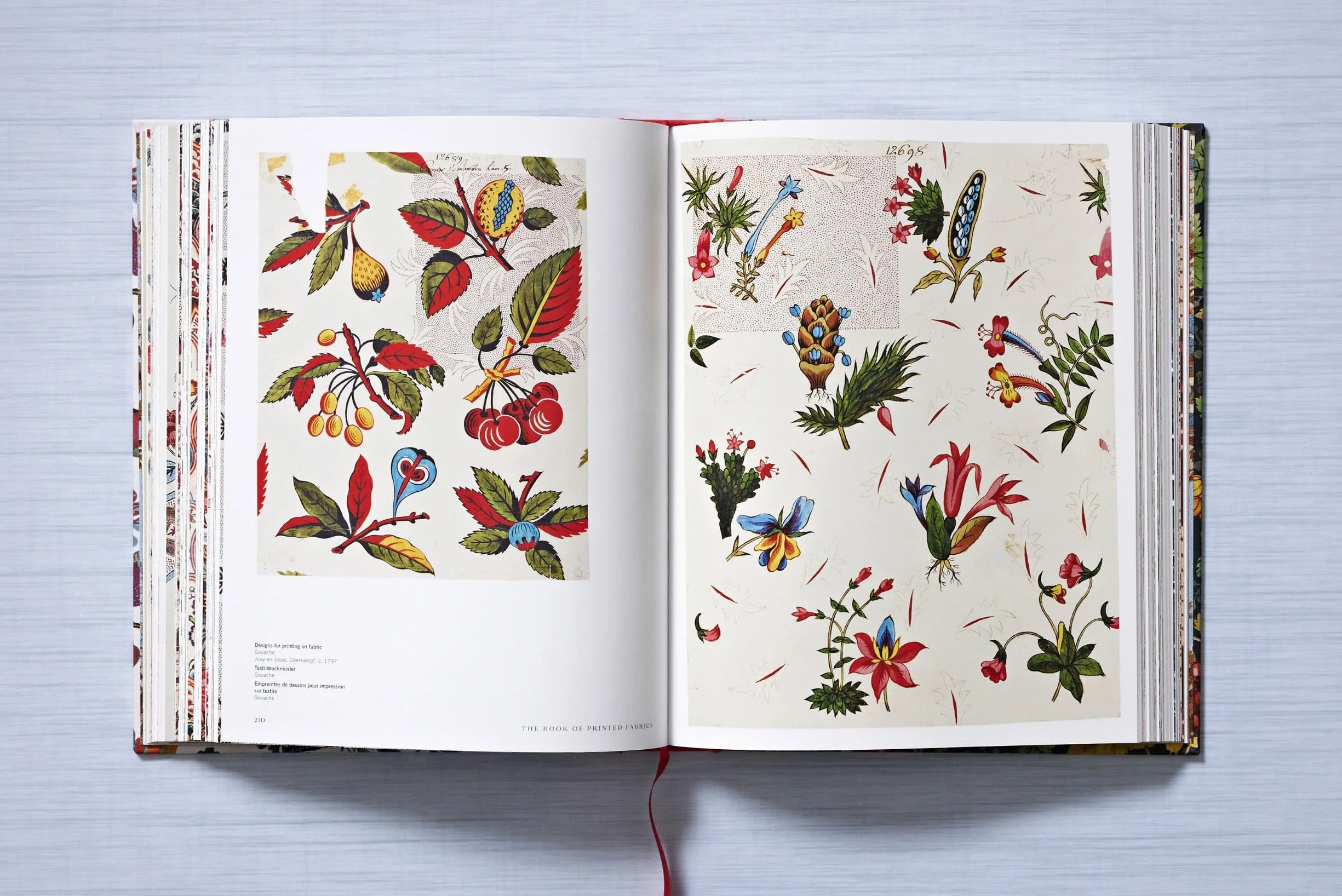 The book of Printed Fabrics: From the 16th century until today