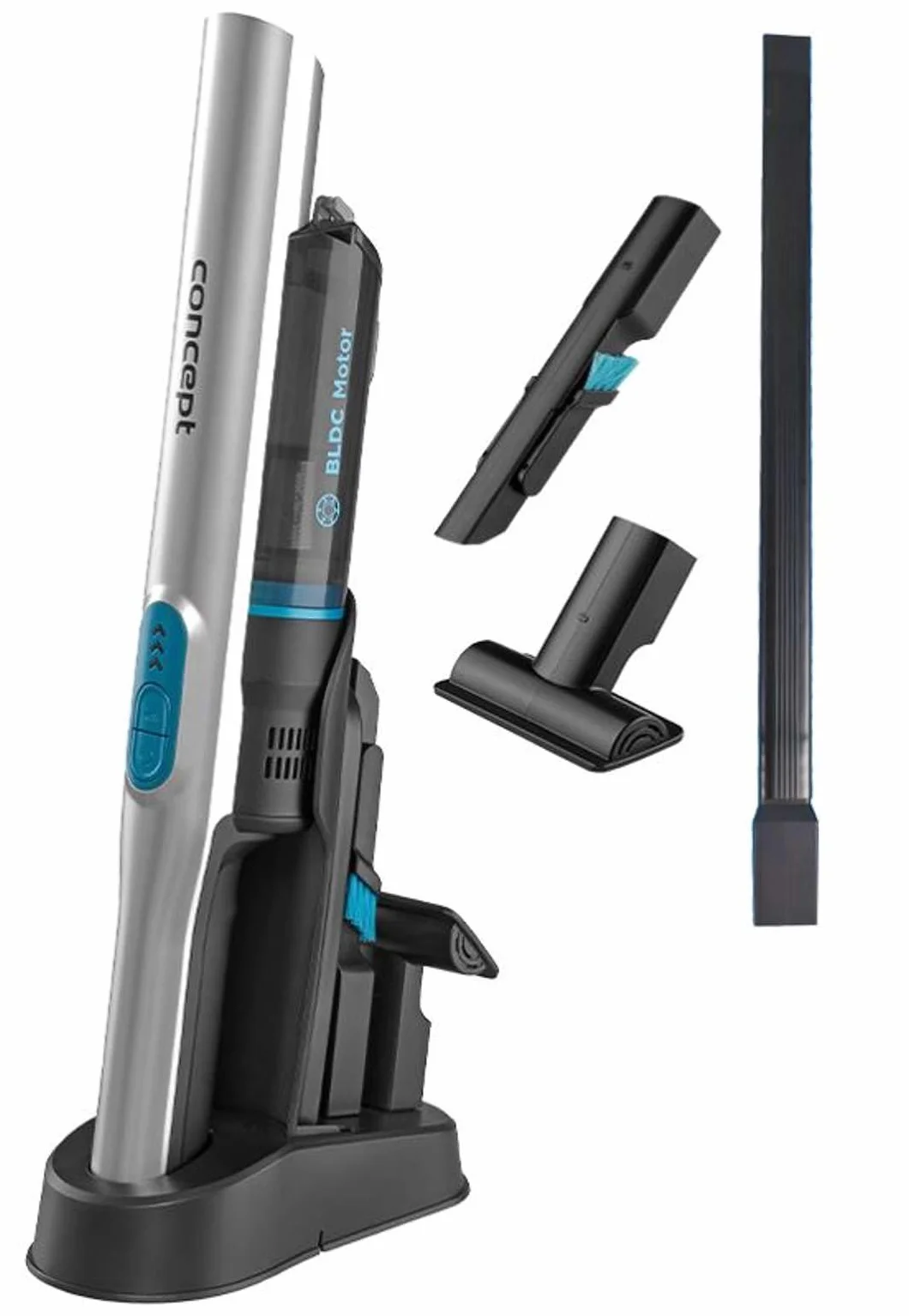CONCEPT Hausgeräte vp4500 odkurzacz ręczny, 14,8 V Direct Animal VP4430, aluminium