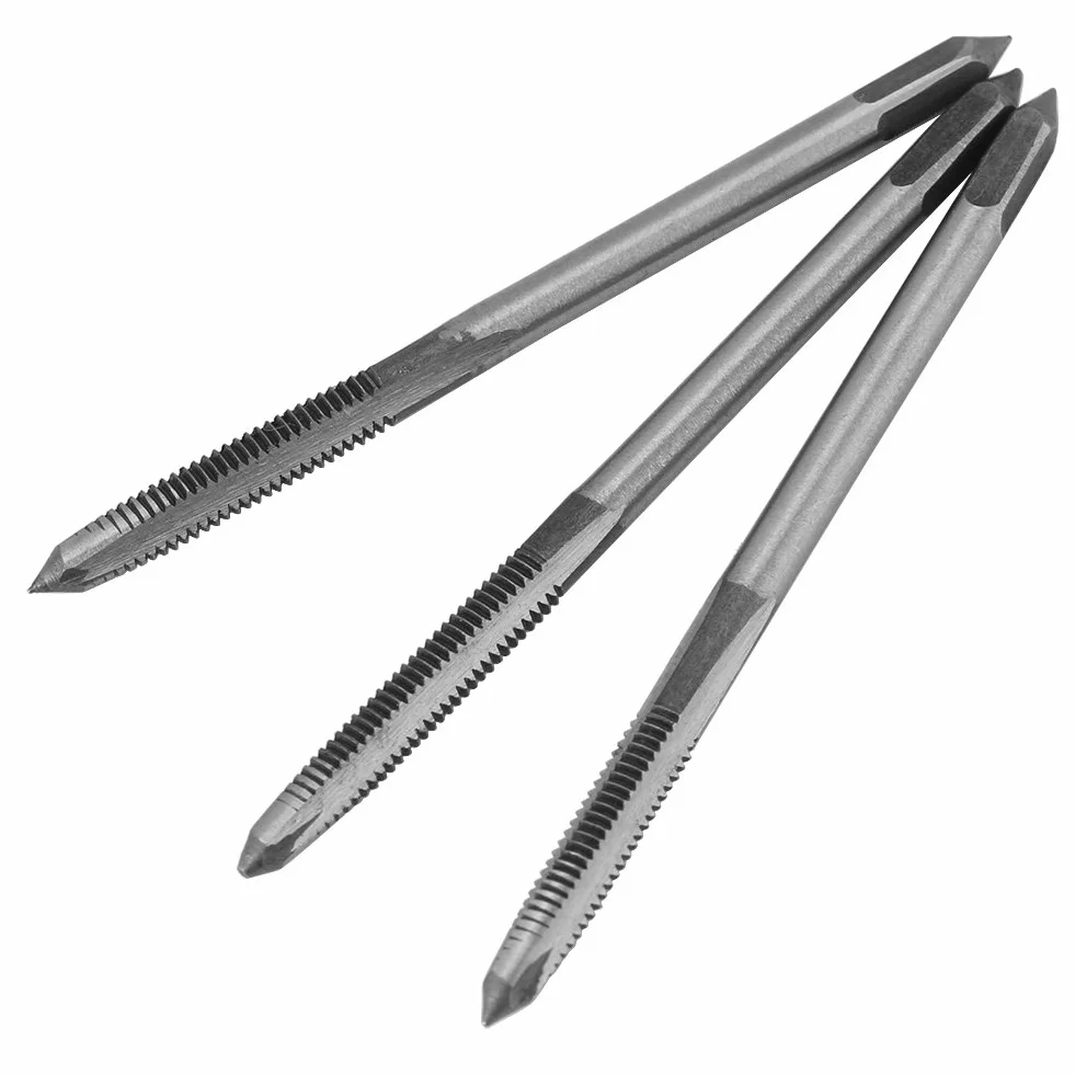 Zestaw zaworów Akozon Zestaw 3 szt.Zestaw M3 M4 M5 Stal łożyskowa Gwint ręczny Tapper Taps Tool (M5)