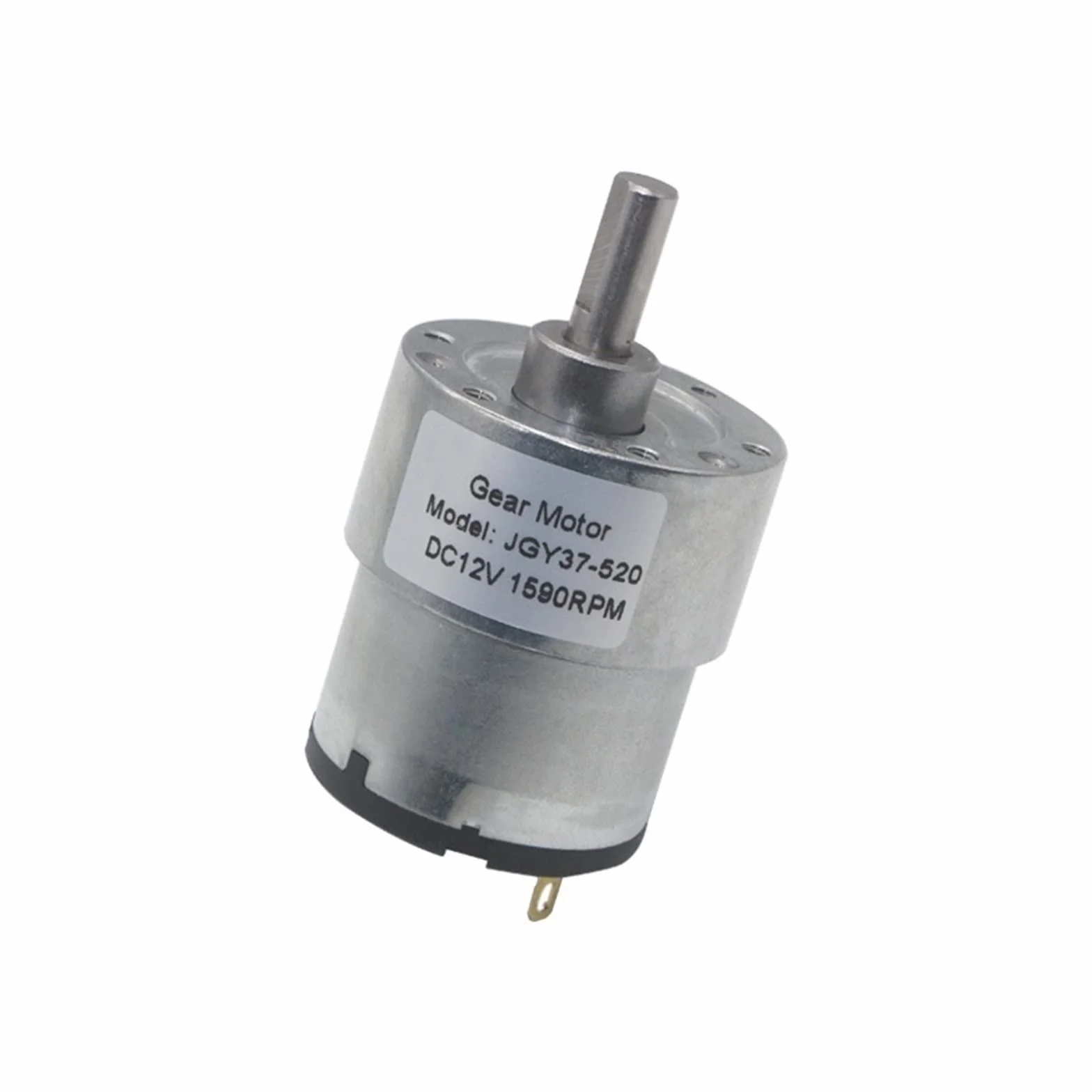 Silnik redukcyjny JGB37-520 silnik przekładniowy mikro-DC, odpowiedni do okapu kuchennego Smart WC, małego silnika, 12 V-24 V, silnik elektryczny obrotowy zmienny (kolor: 24 V/7 RPM)