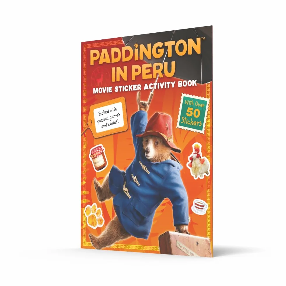 Paddington in Peru: Movie Sticker Activity Book: The official sticker activity book of the third Paddington movie!