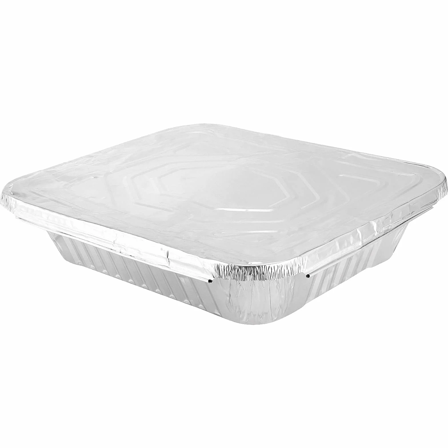 25 sztuk aluminiowych misek o pojemności 3500 ml z pokrywką, 32 x 26 x 6 cm, aluminiowe miski do grilla, z folii aluminiowej, tacki ociekowe, aluminiowe pojemniki do pieczenia, pikniku