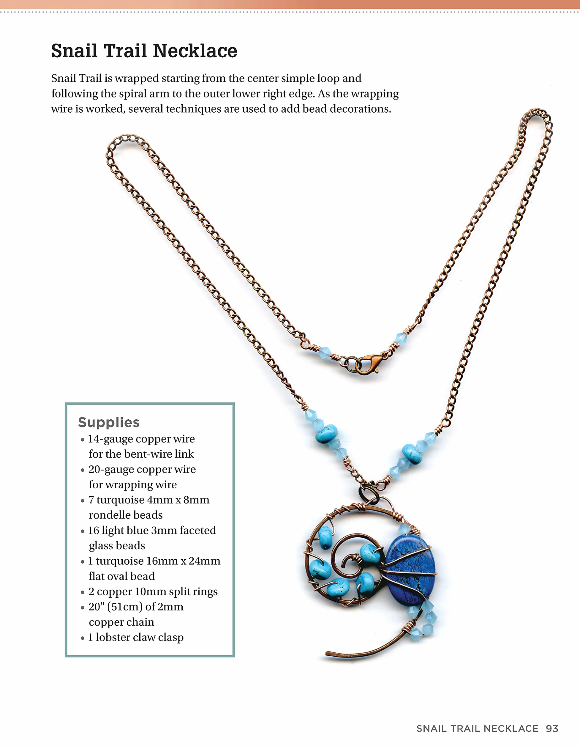 Wire-Wrapped Jewelry for Beginners: Step-By-Step Illustrated Techniques, Tools, and Inspiration
