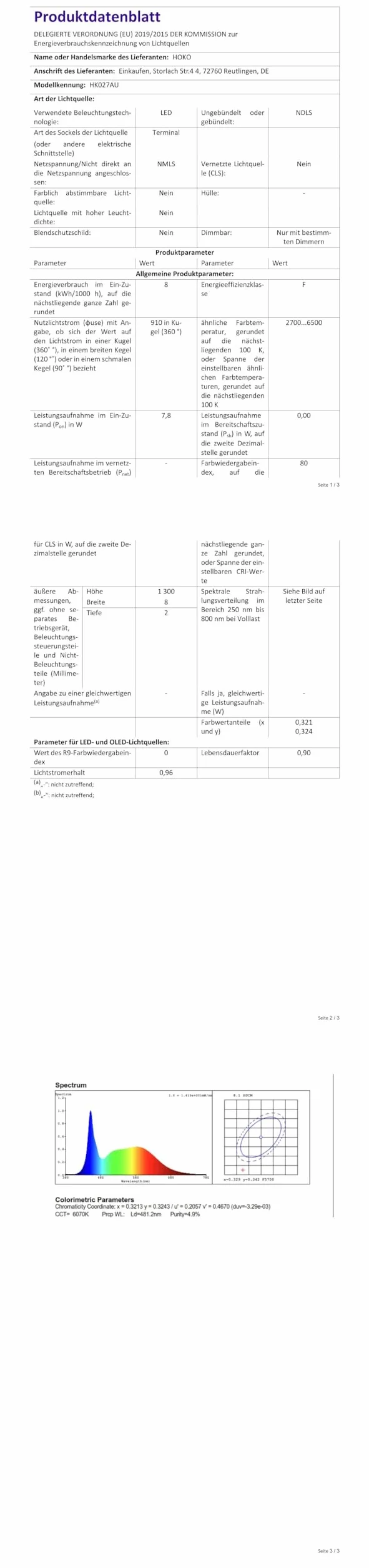 HOKO® Lustro łazienkowe LED 50 x 70 cm z zegarem i lustrzanym ogrzewaniem przeciwmgielnym z oświetleniem + zmianą diod LED, ciepła biel, zimna biel, neutralne