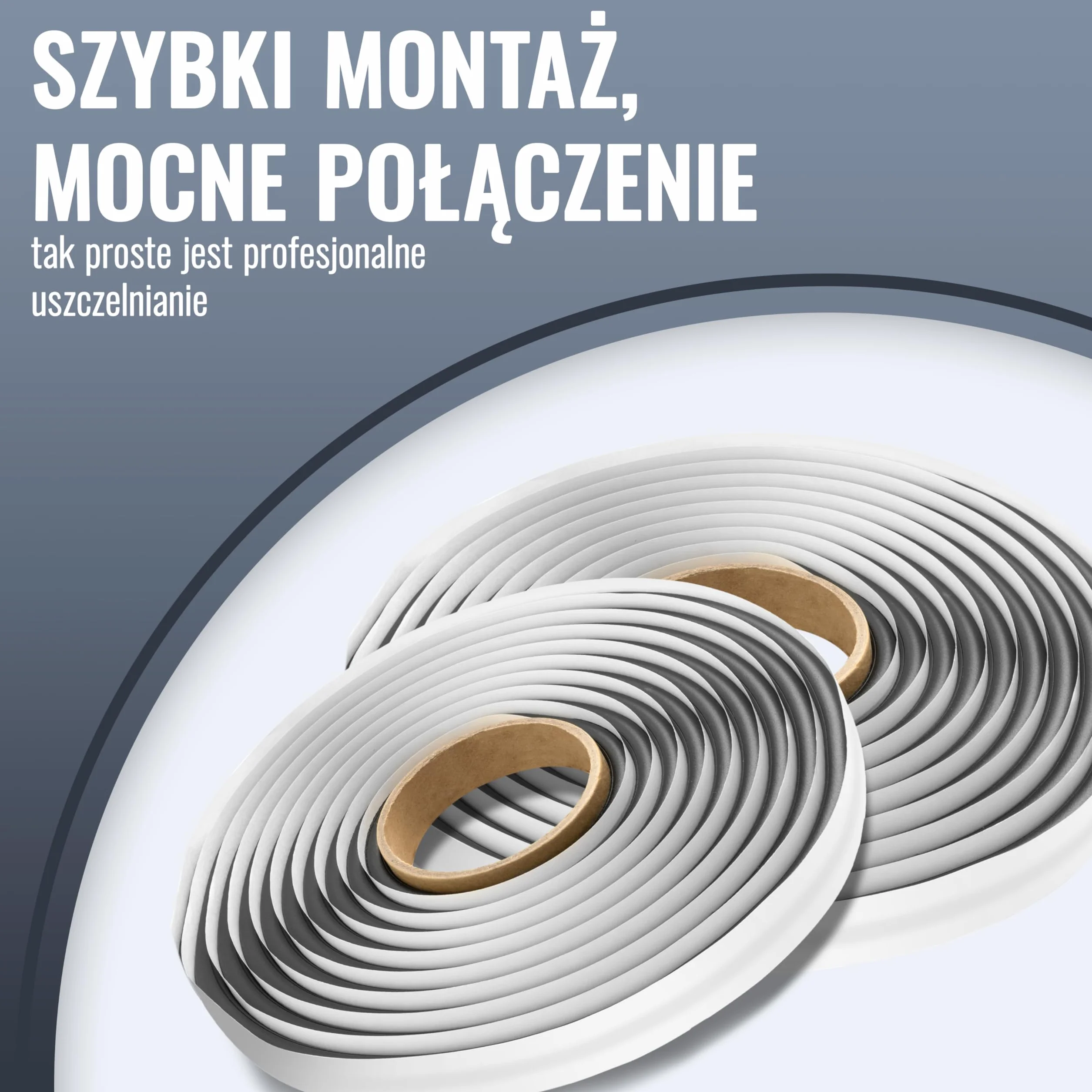 Poppstar okrągły sznurek butylowy taśma klejąca butylowa (10 m x 6 mm), taśma uszczelniająca, samoprzylepna, okrągła, czarna