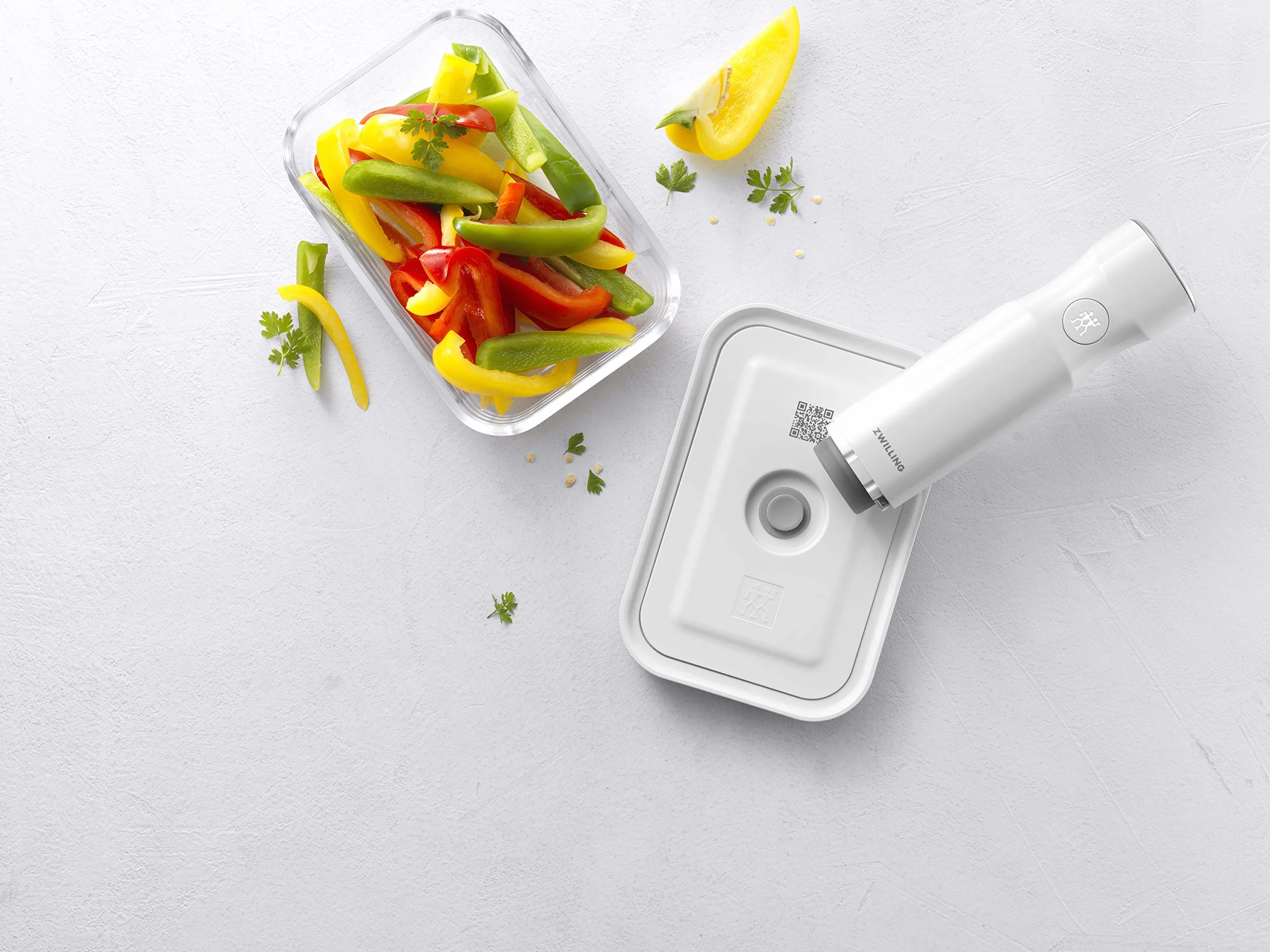 Zwilling Fresh & Save Pompa próżniowa 19 cm biała