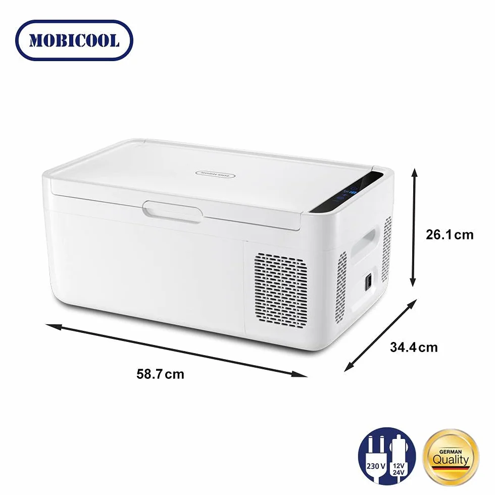 MOBICOOL MCG15 lodówka kompresorowa 15L 12V/24V 230V przenośna