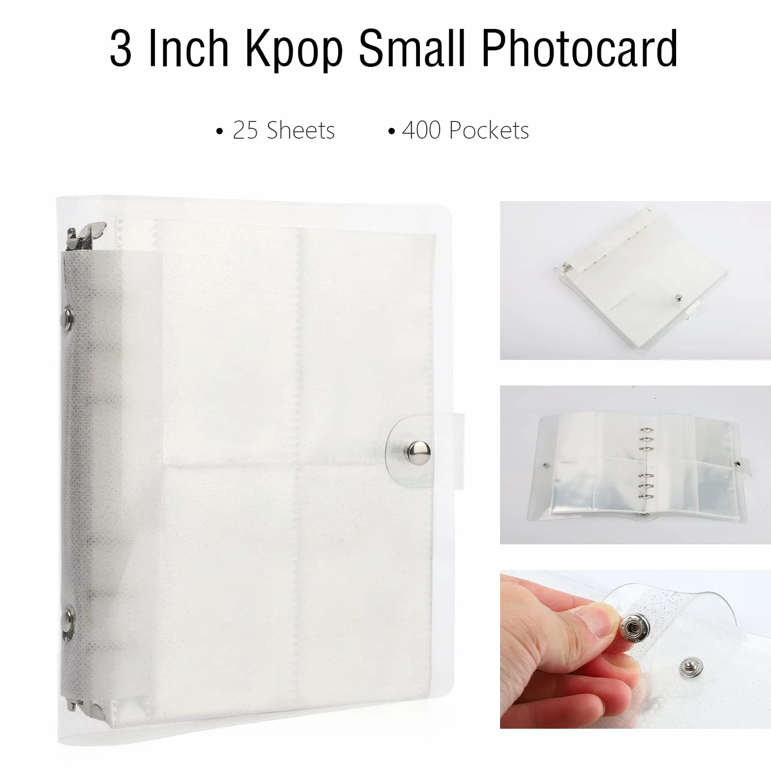 200 kieszonek Kpop, album na zdjęcia, mini uchwyt na karty fotograficzne, książka, 7 cm mała karta fotograficzna do kolekcji zdjęć