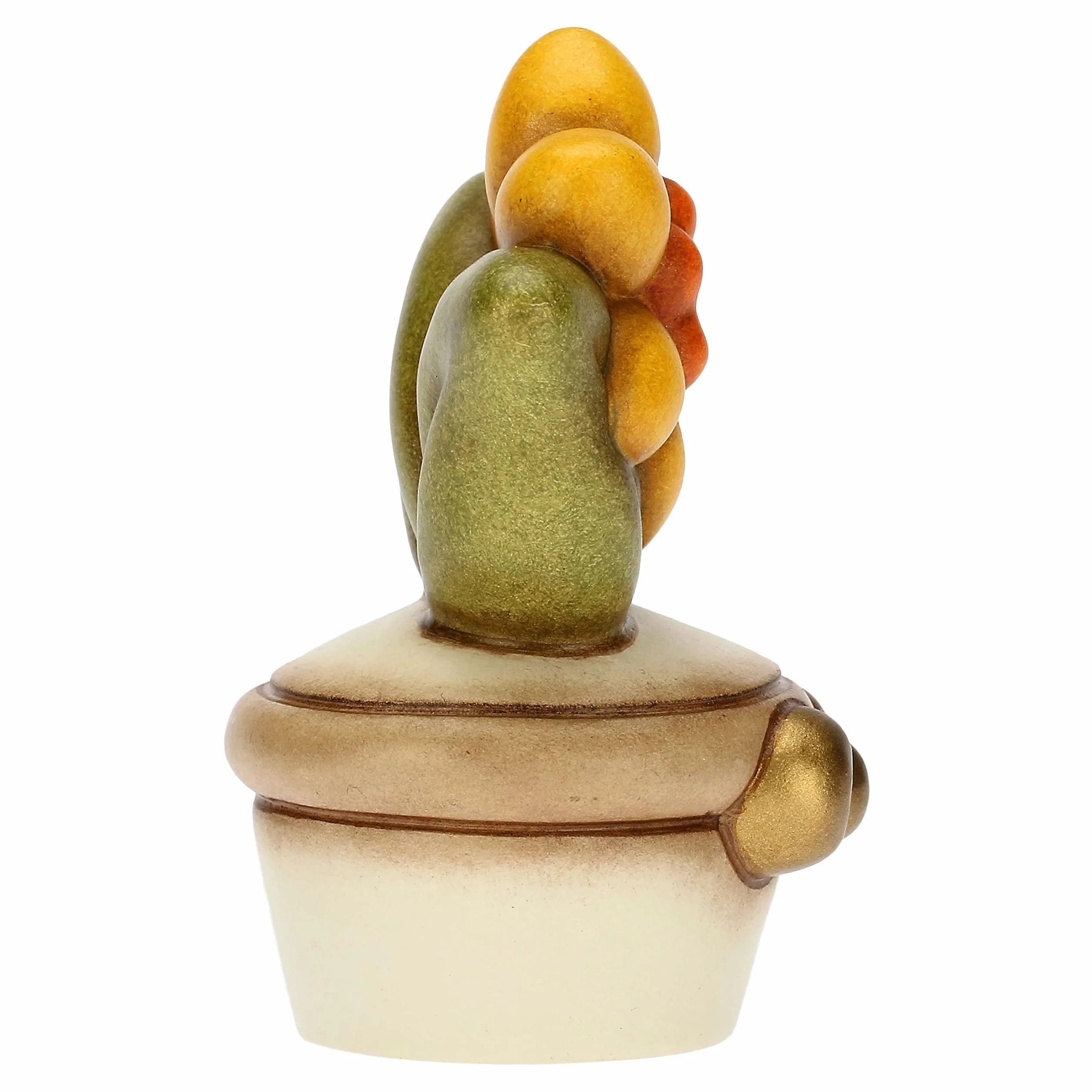 THUN - Słoik z żonkilem - ceramiczny - upominki na sprzyja - 4,7 x 3,5 x 6 cm h