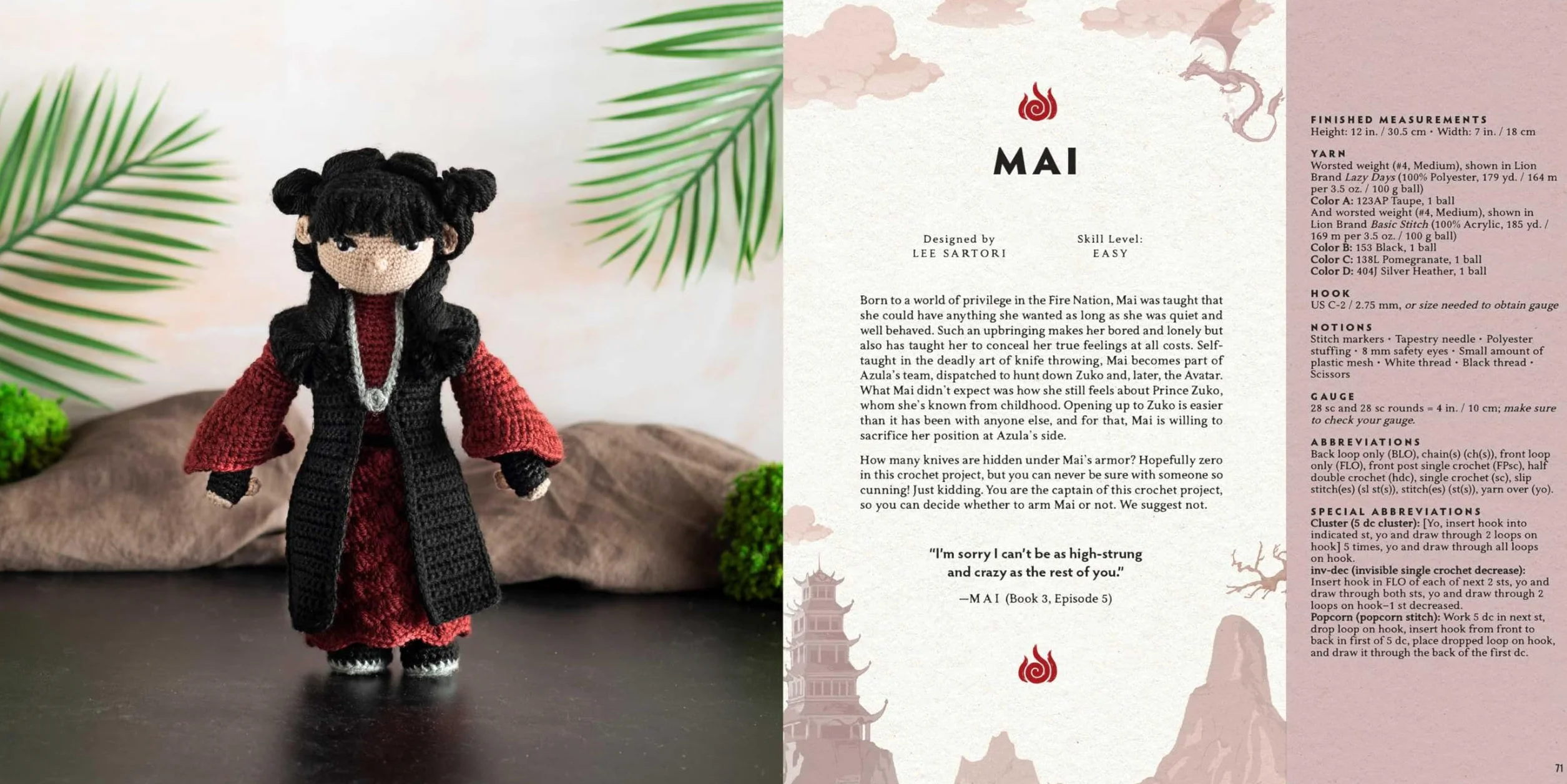 Avatar: The Last Airbender: The Official Book of Amigurumi
