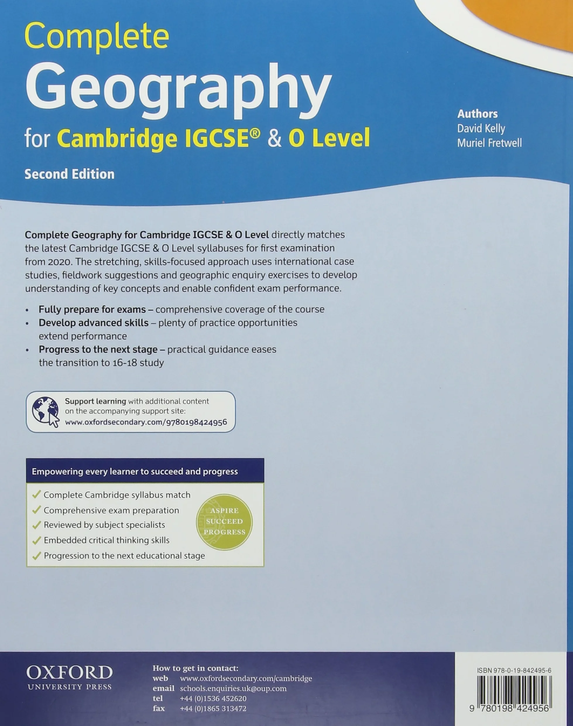 Complete Geography for Cambridge Igcse & O Level: Print & Online Student Book Pack