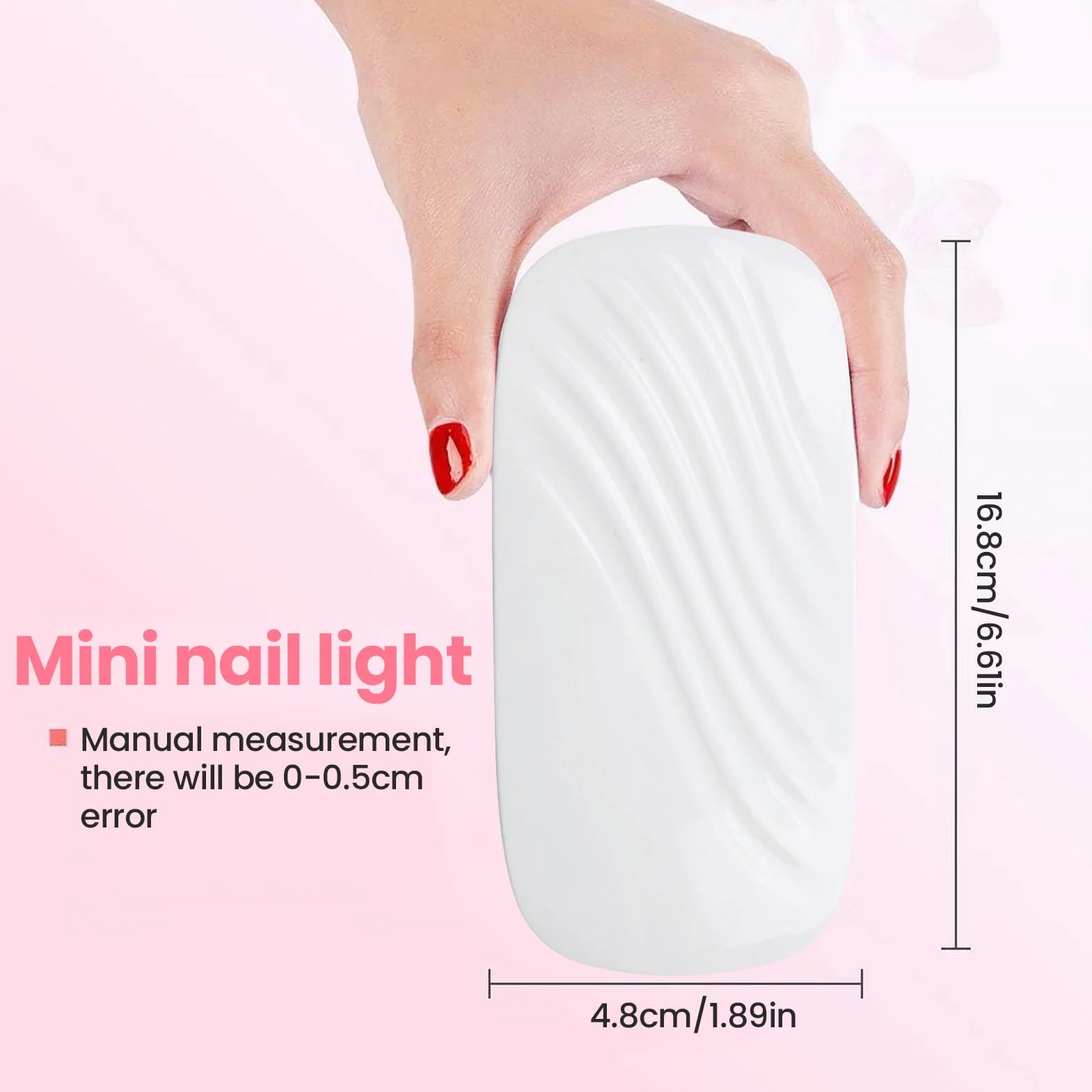 Lampa utwardzana żywicą UV, 36 W, 12 LED, składany stojak, zasilanie USB, wydajne rezultaty utwardzania