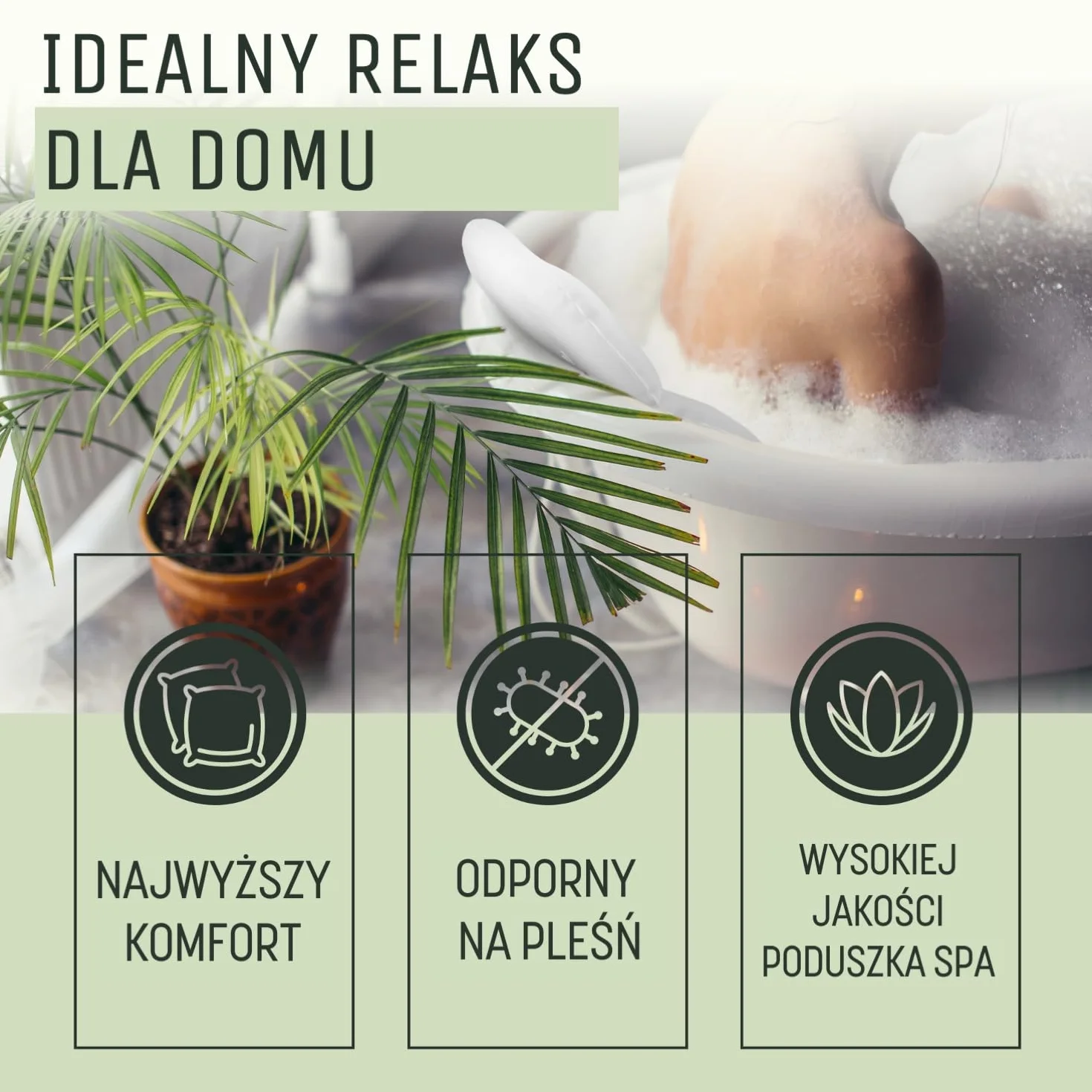 SilverRack Poduszka do wanny [biała] – prezenty dla kobiet i mężczyzn na Boże Narodzenie – poduszka pod kark do wanny – fajny zestaw upominkowy pomysły na kąpiel