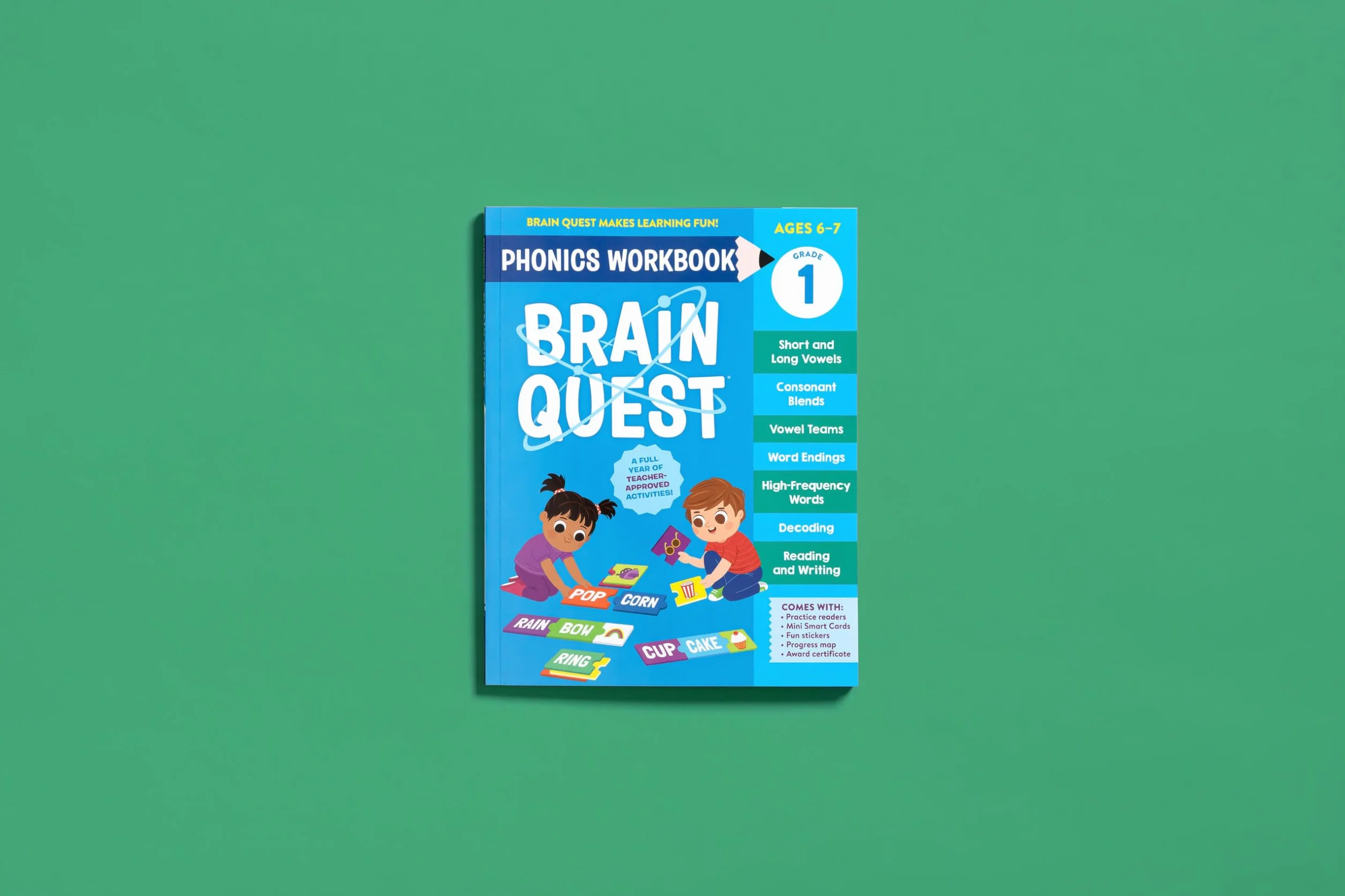 Brain Quest Phonics Workbook: Grade 1: 3