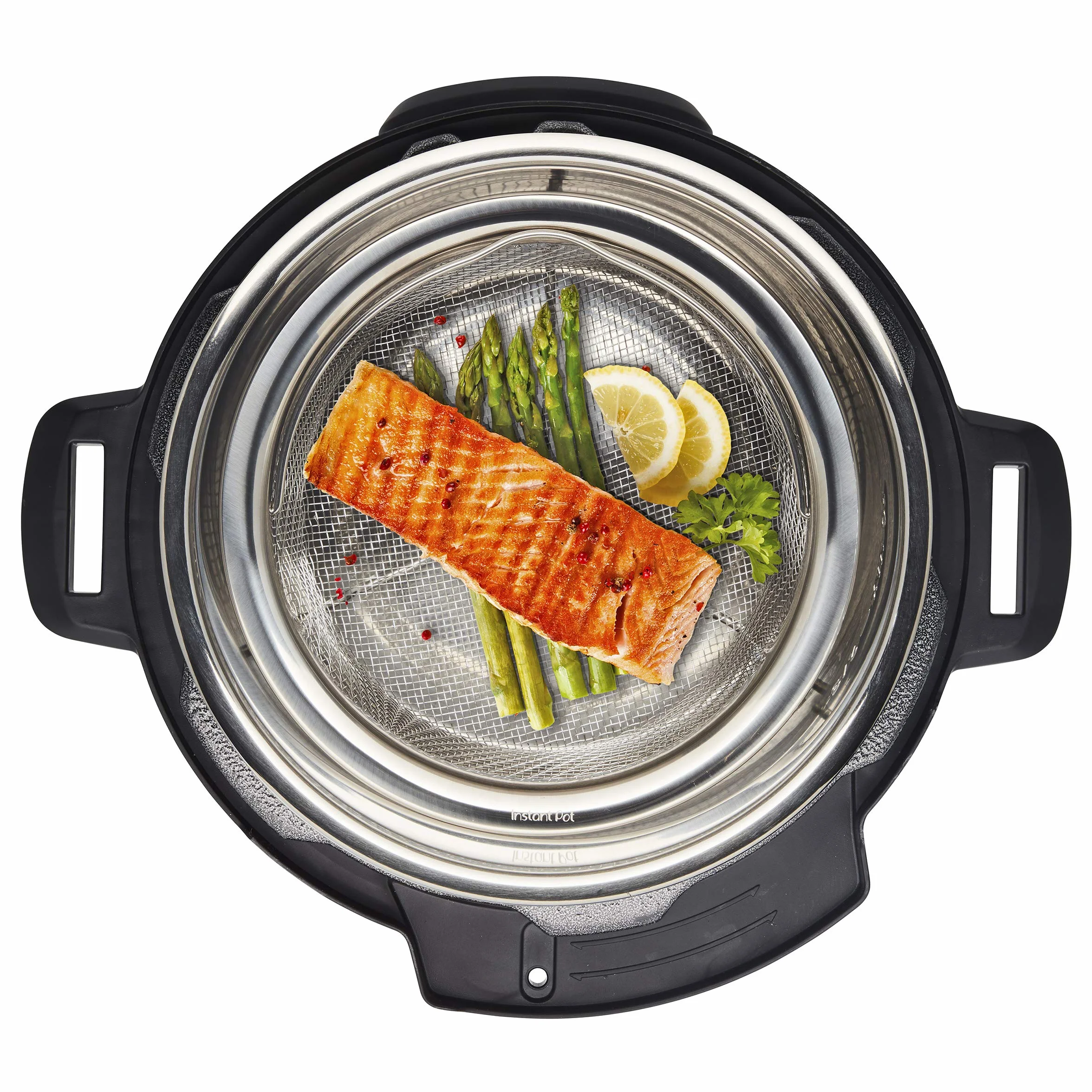 Stal nierdzewna Kosz Parowy z Siatki Instant Small Mesh Steamer Basket Pot 5252245