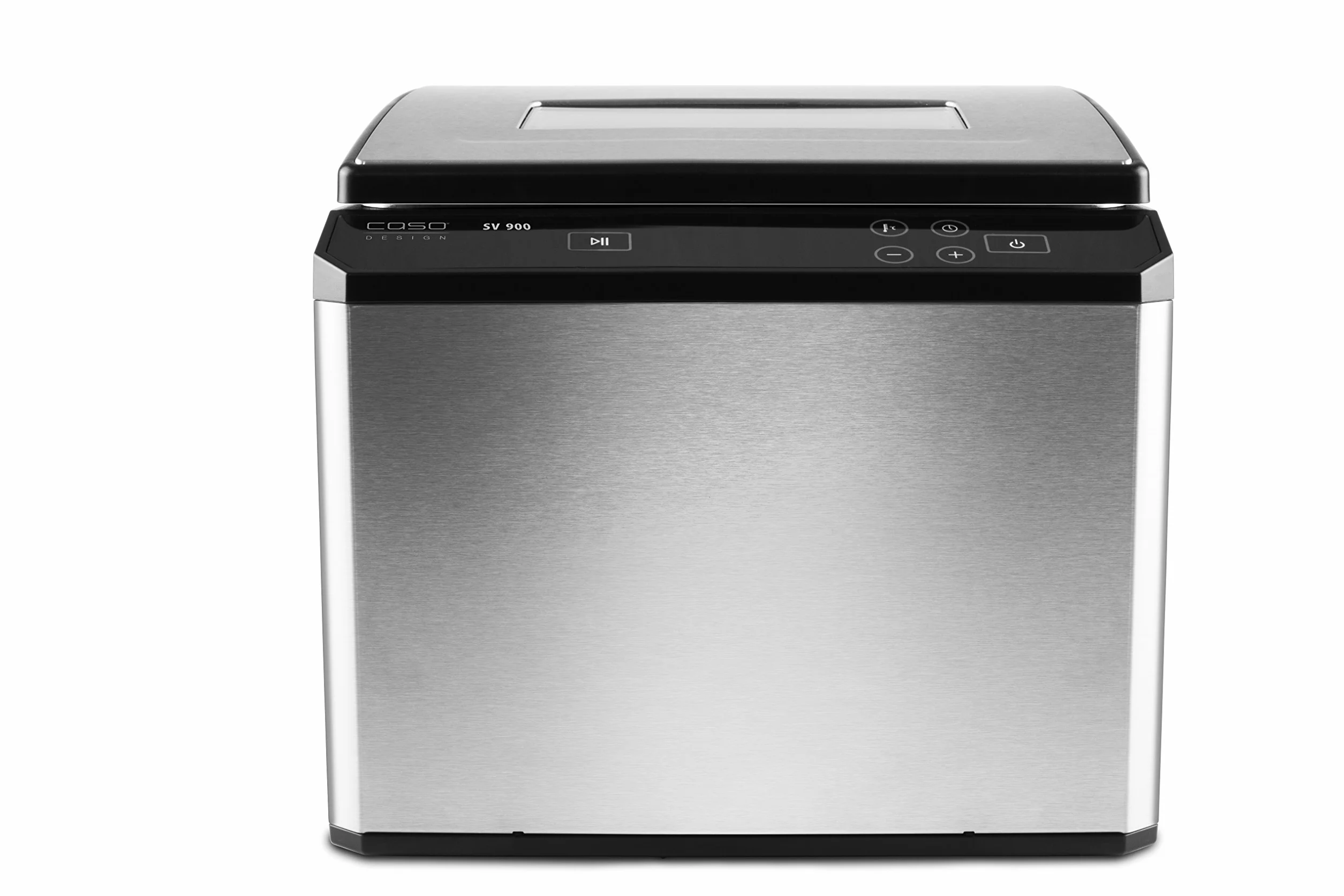 CASO SV900 Sous Vide Garer, perfekcyjne gotowanie próżniowe w kąpieli wodnej do 5 porcji, gotowanie w niskiej temperaturze od 30°C do 90°C w odstępach 0,1°C